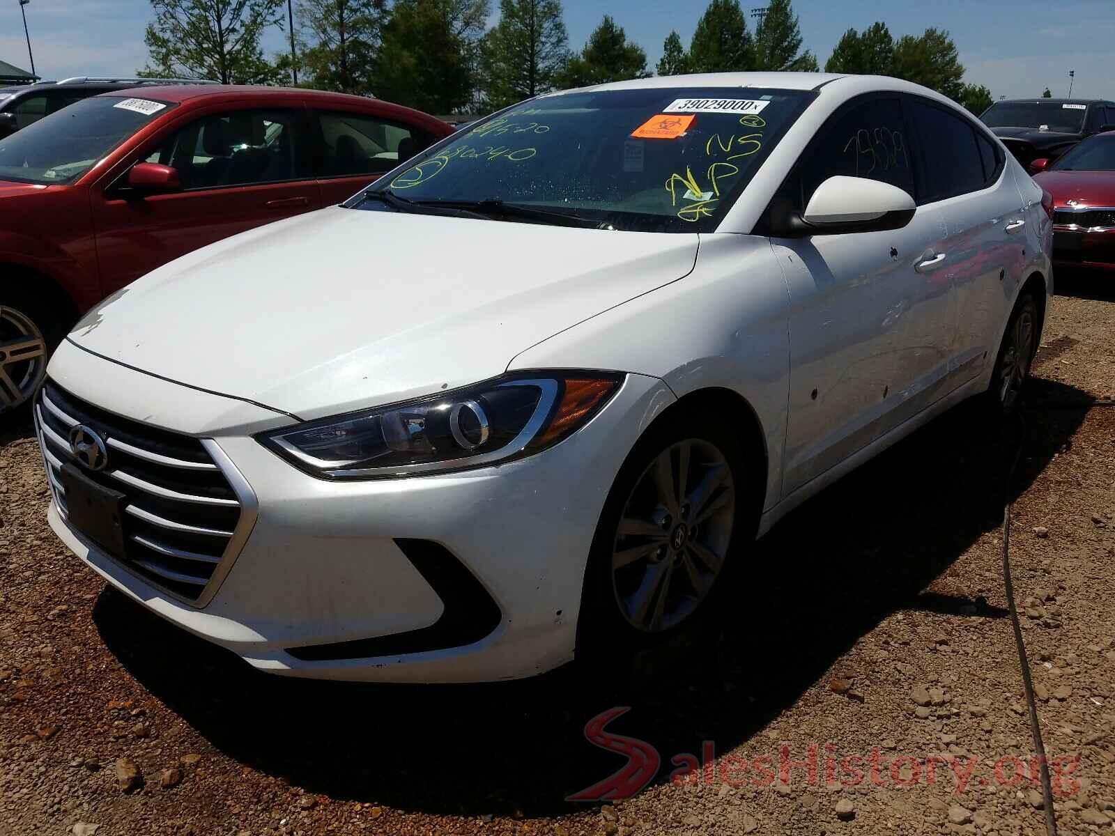 5NPD84LF5HH050120 2017 HYUNDAI ELANTRA