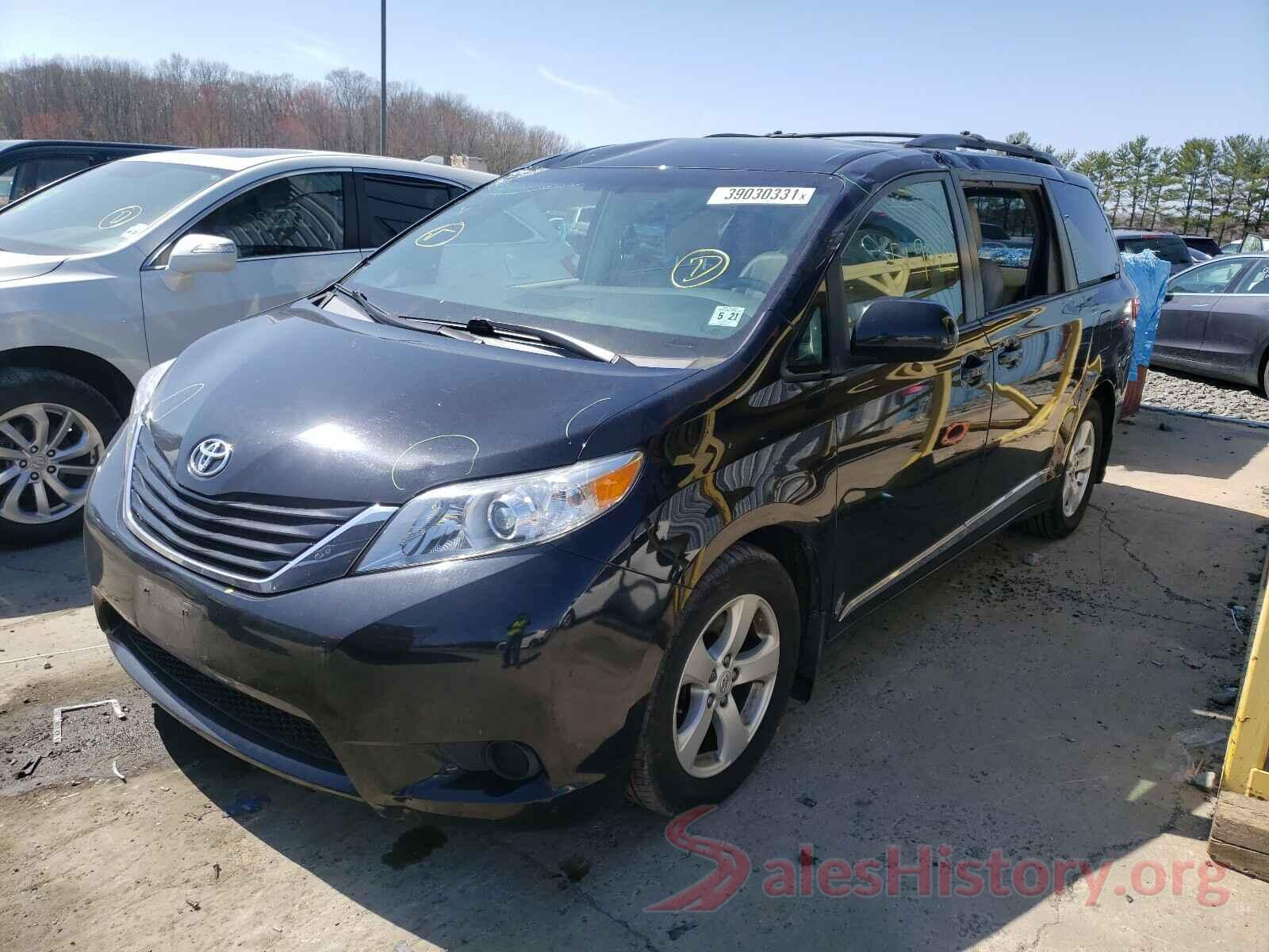 5TDKK3DC2GS742299 2016 TOYOTA SIENNA