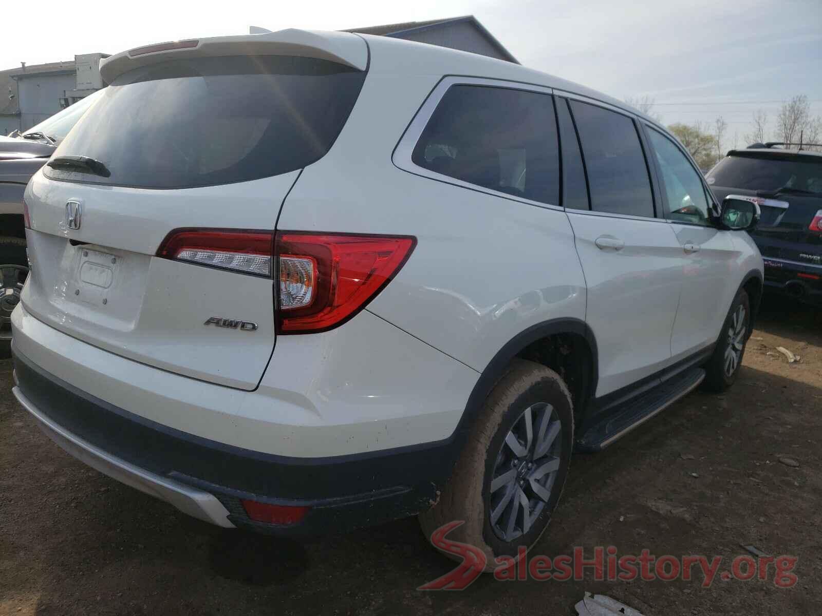 5FNYF6H5XKB085891 2019 HONDA PILOT