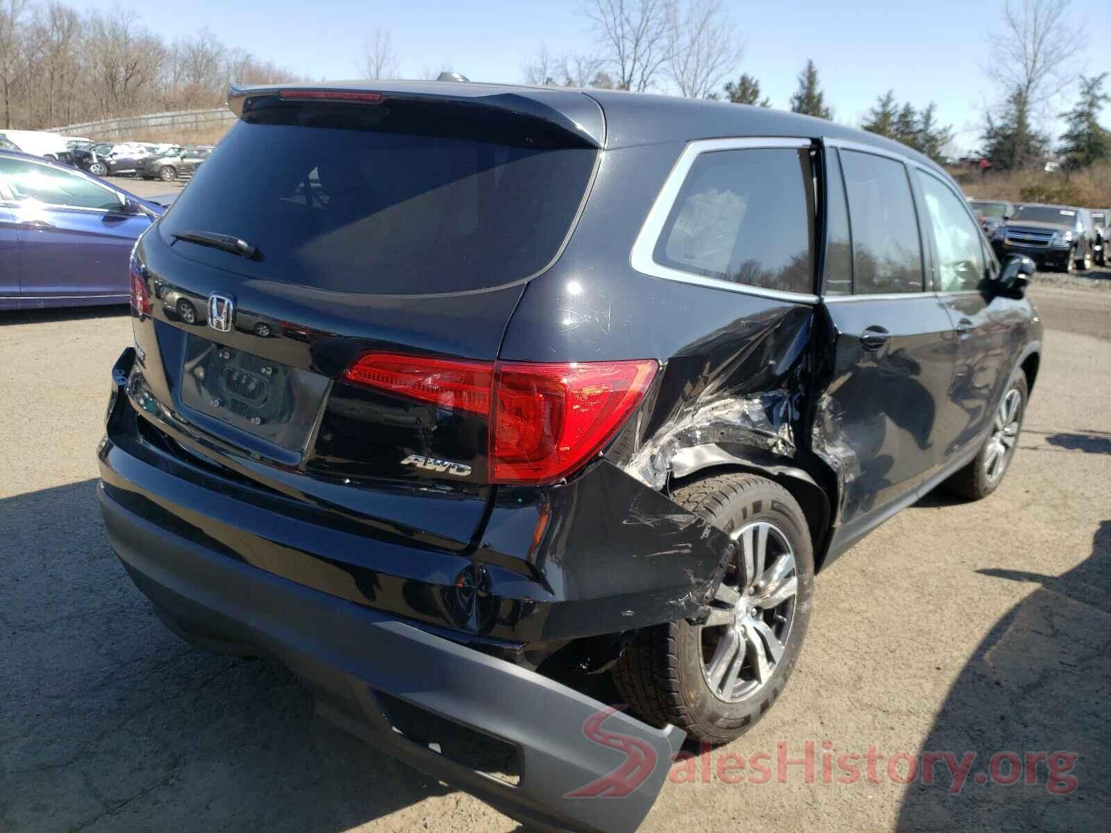 5FNYF6H58GB085332 2016 HONDA PILOT