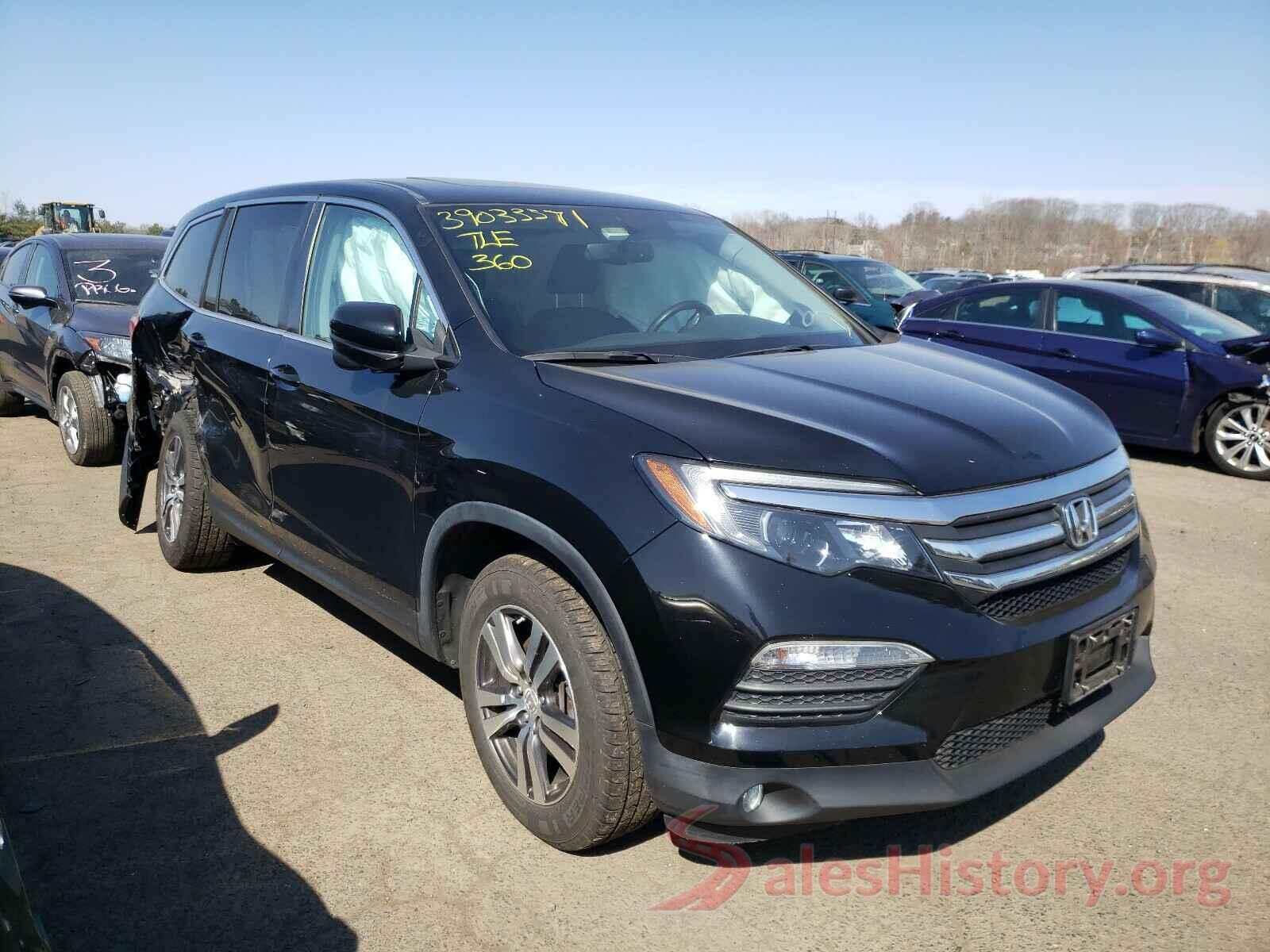 5FNYF6H58GB085332 2016 HONDA PILOT