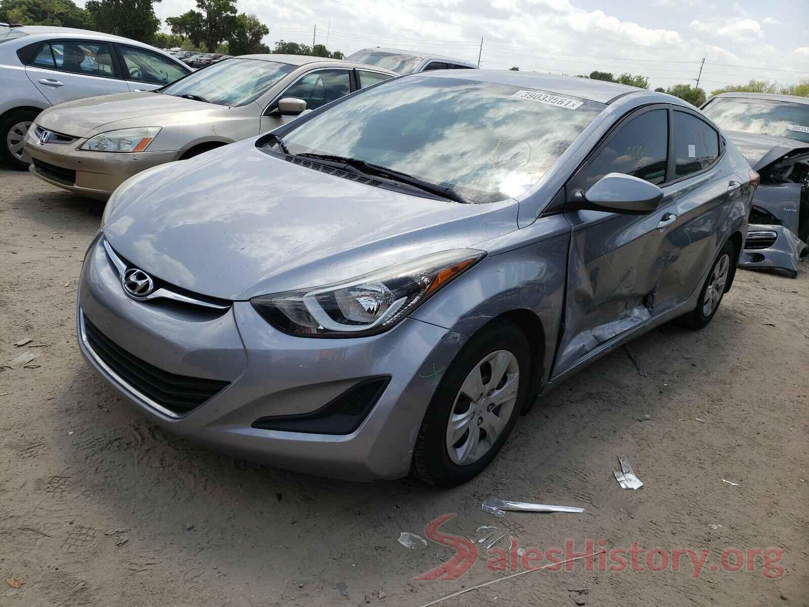 5NPDH4AE1GH672965 2016 HYUNDAI ELANTRA