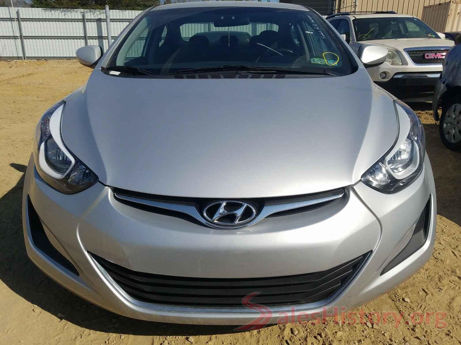 5NPDH4AE0GH732024 2016 HYUNDAI ELANTRA