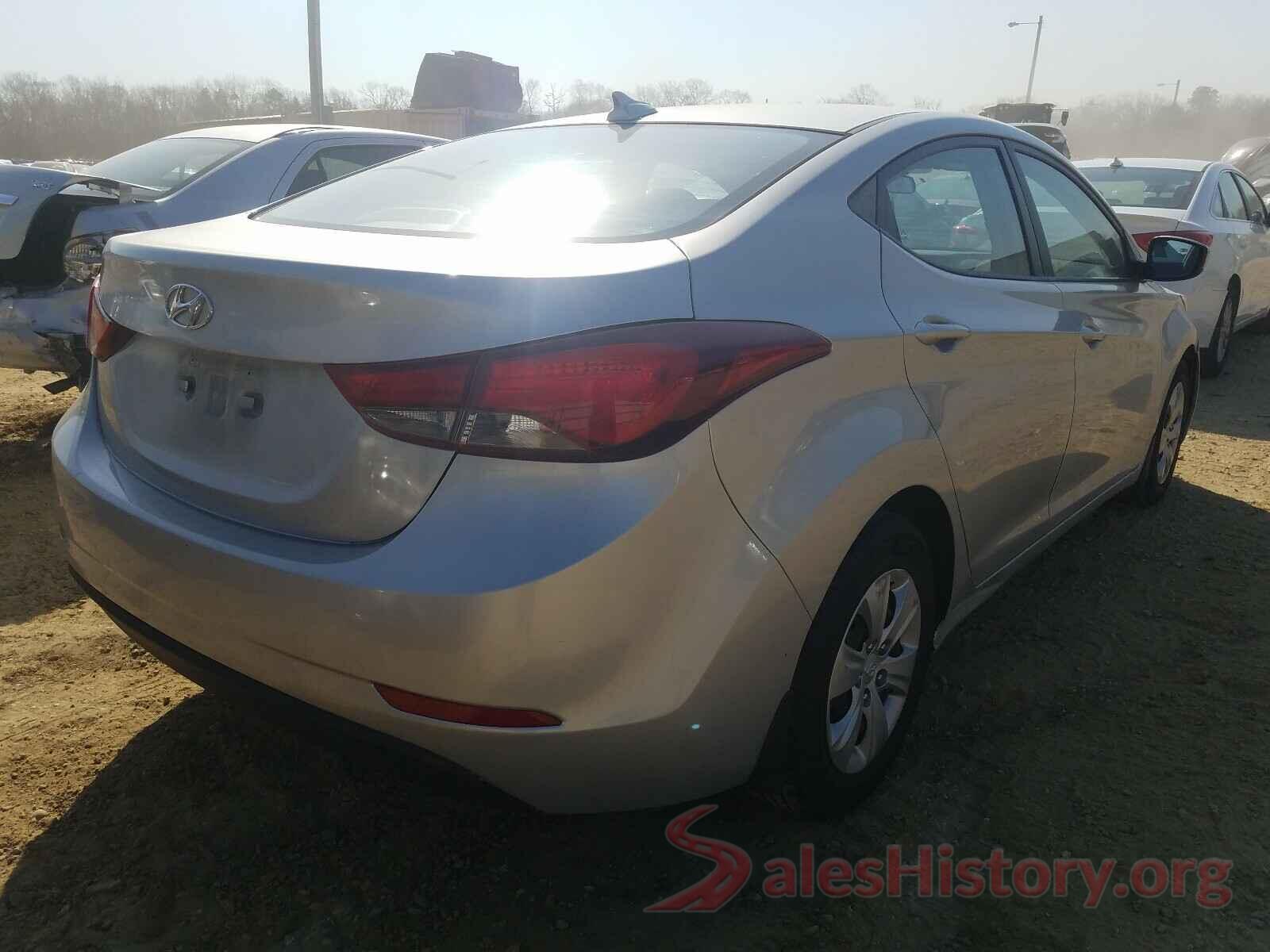 5NPDH4AE0GH732024 2016 HYUNDAI ELANTRA