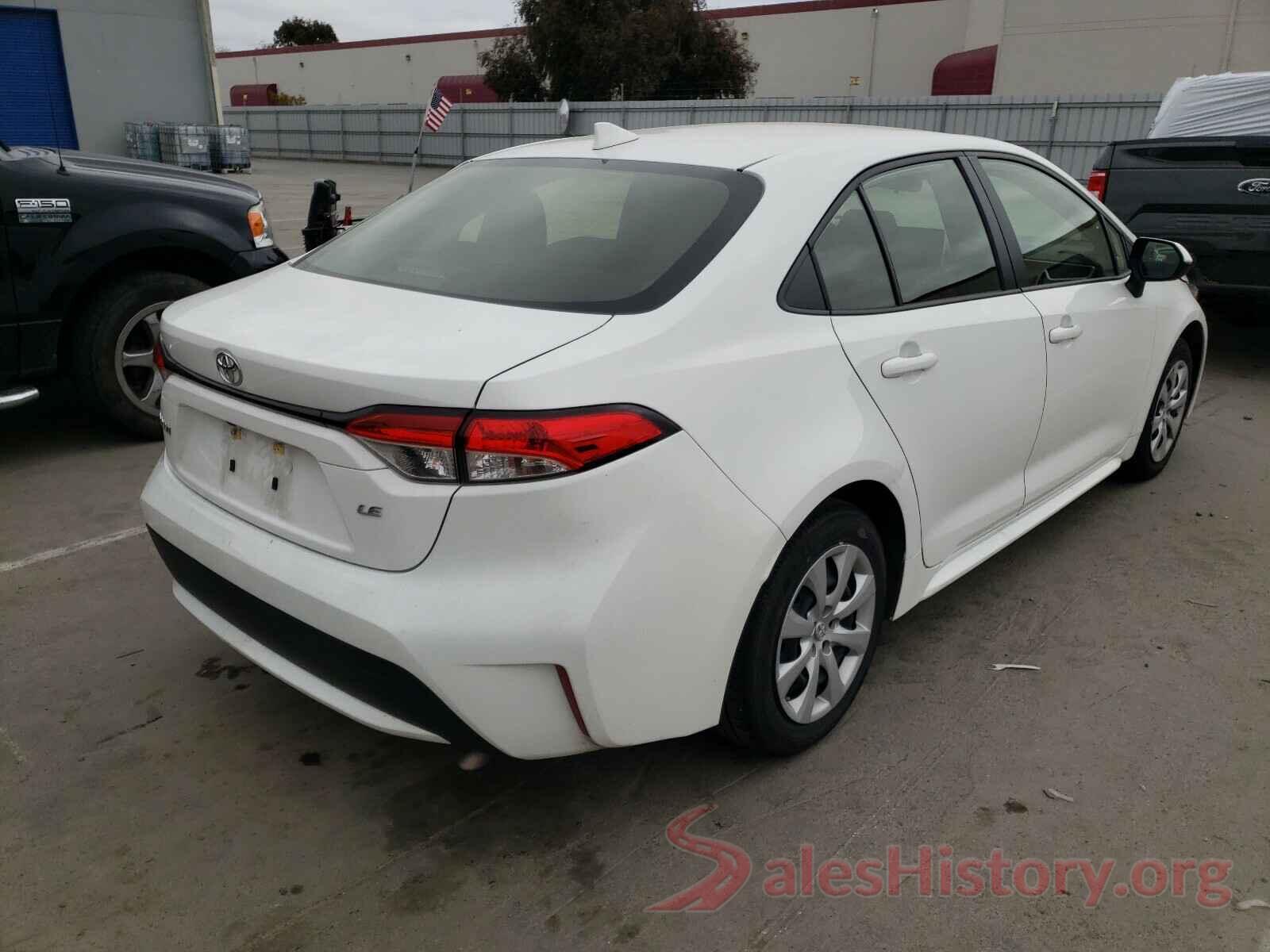 JTDEPRAE3LJ052916 2020 TOYOTA COROLLA