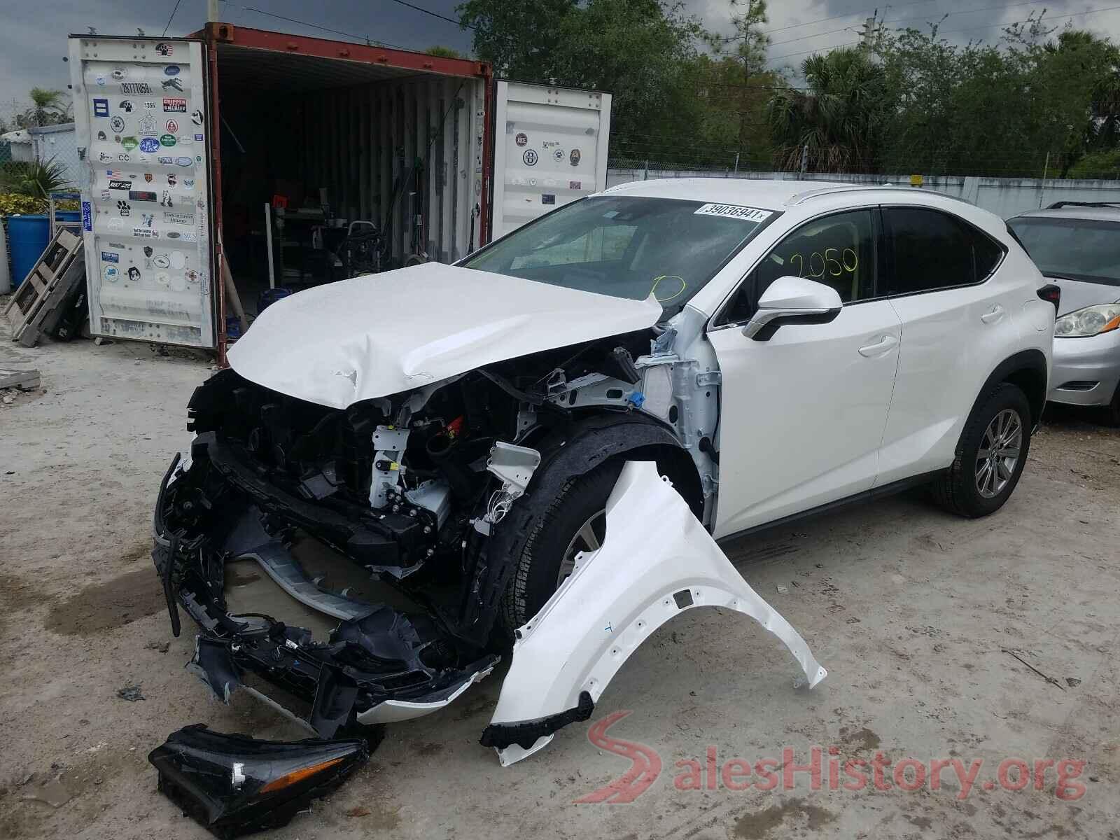 JTJDARBZ9M5022406 2021 LEXUS NX