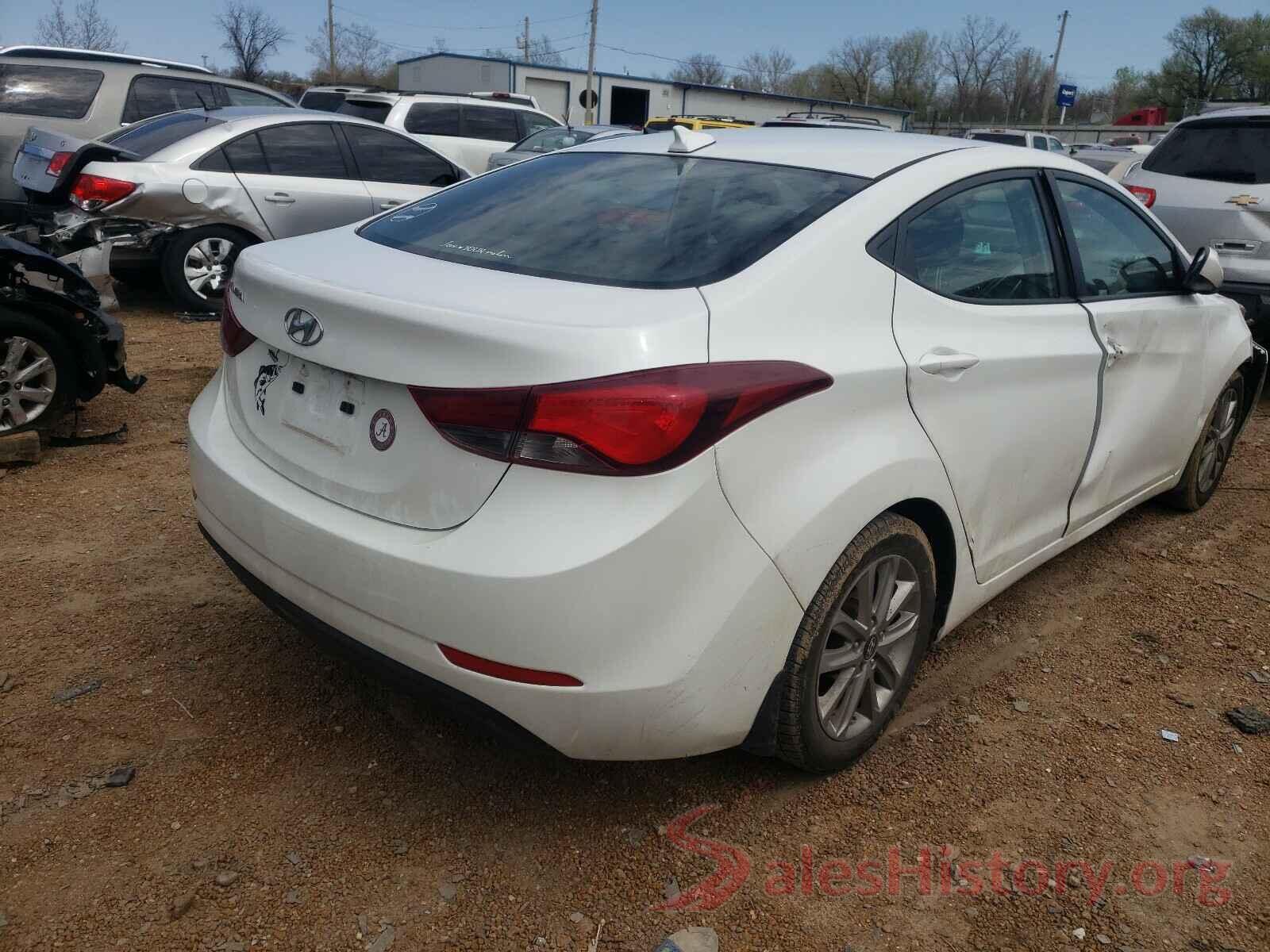 5NPDH4AE2GH775876 2016 HYUNDAI ELANTRA