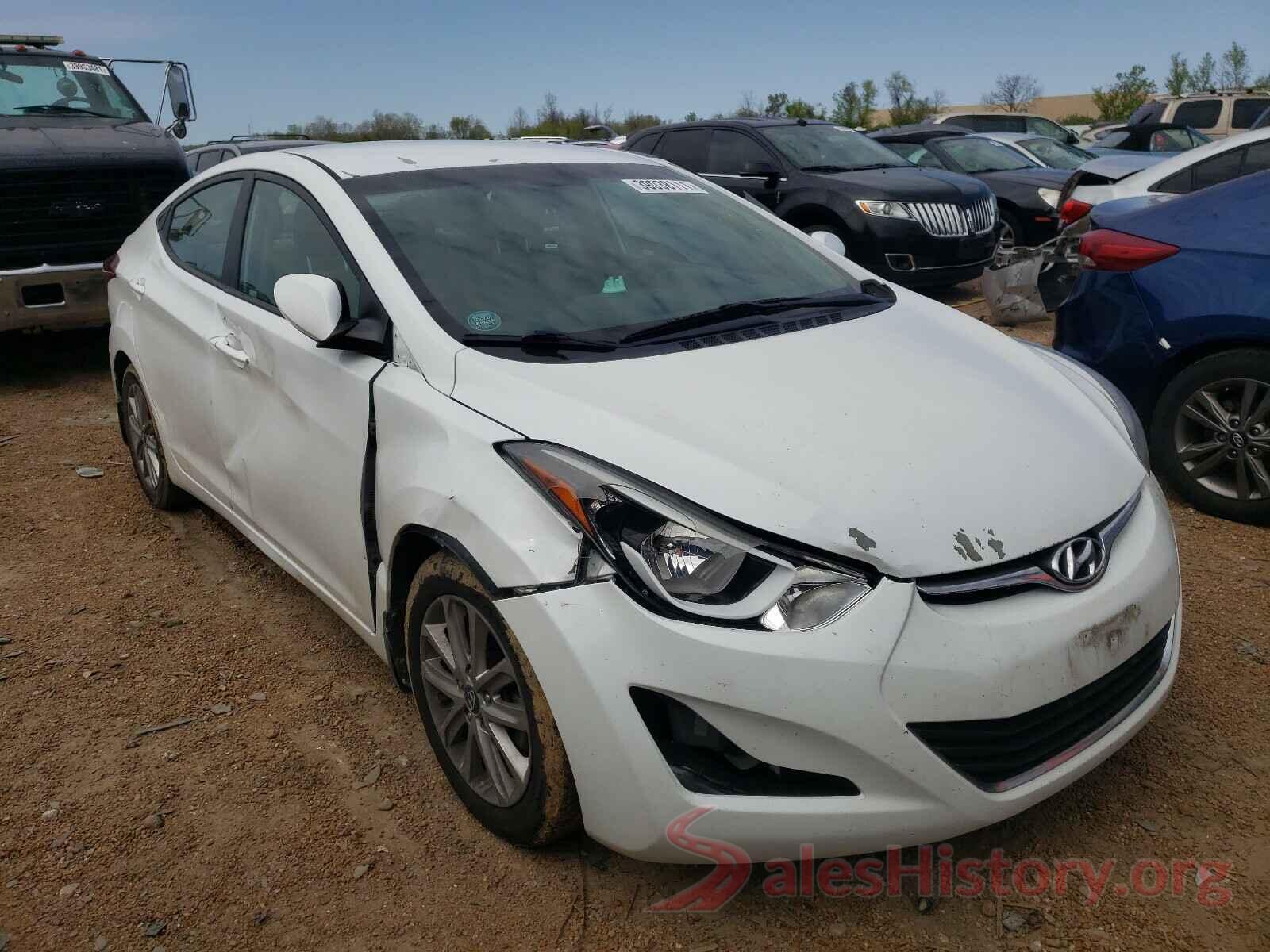 5NPDH4AE2GH775876 2016 HYUNDAI ELANTRA