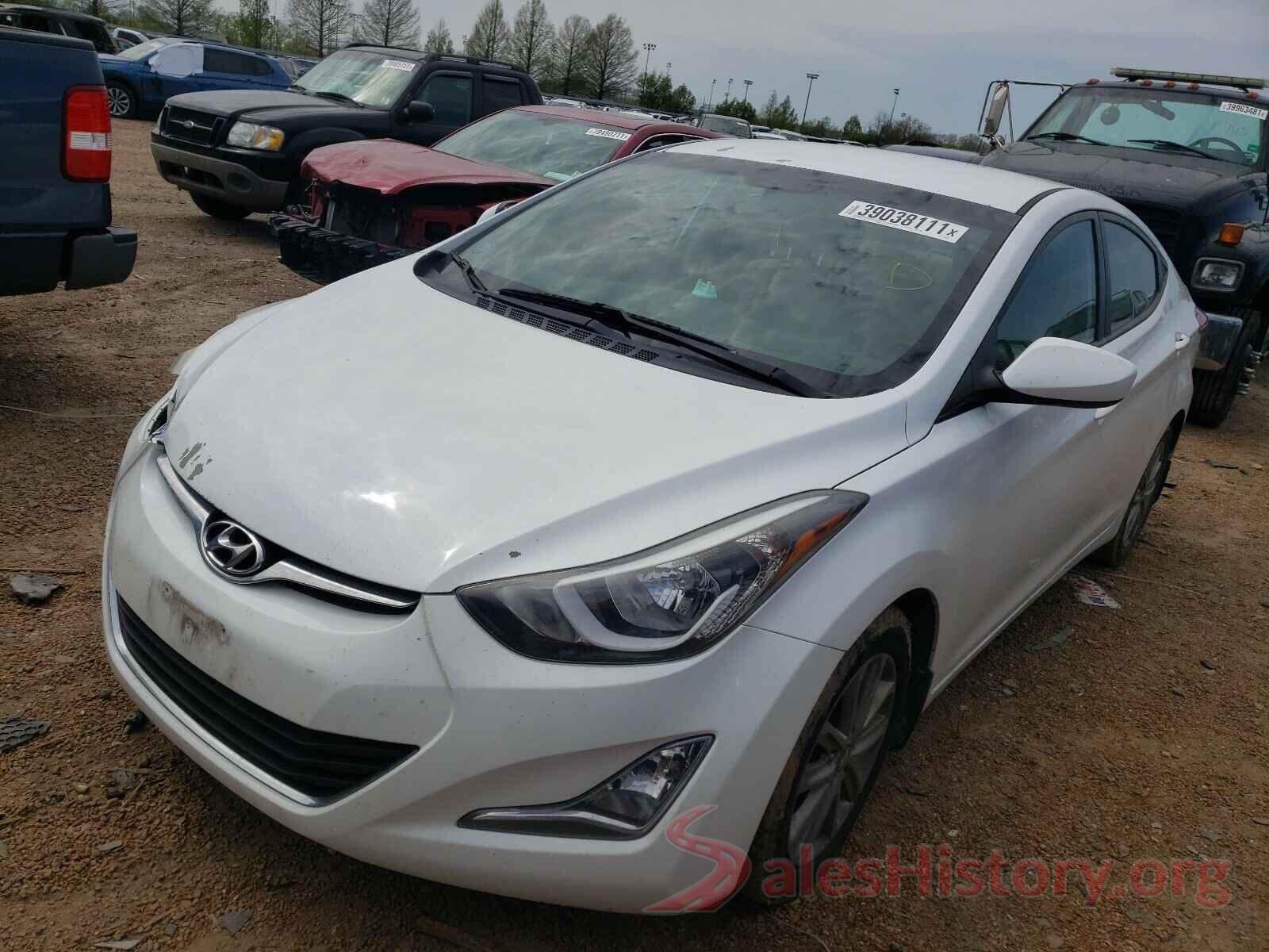 5NPDH4AE2GH775876 2016 HYUNDAI ELANTRA