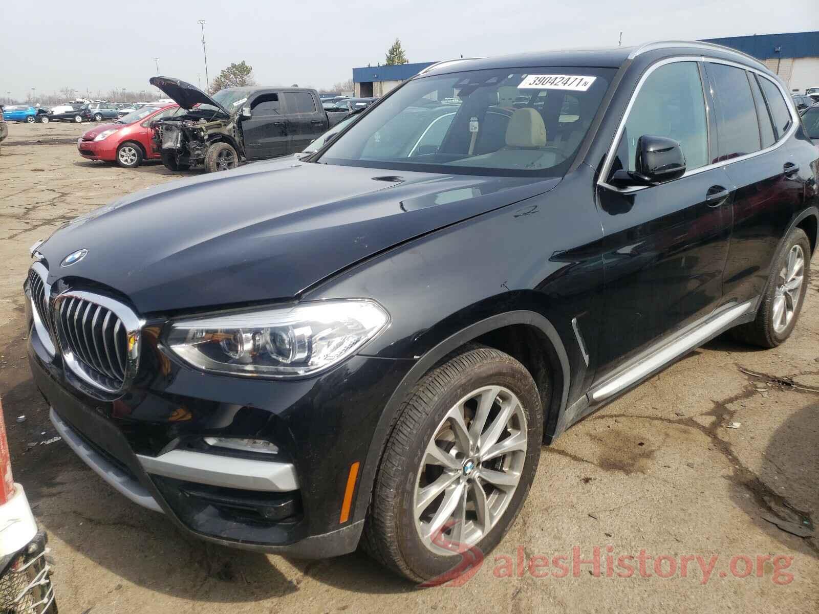 5UXTR9C5XKLP85061 2019 BMW X3