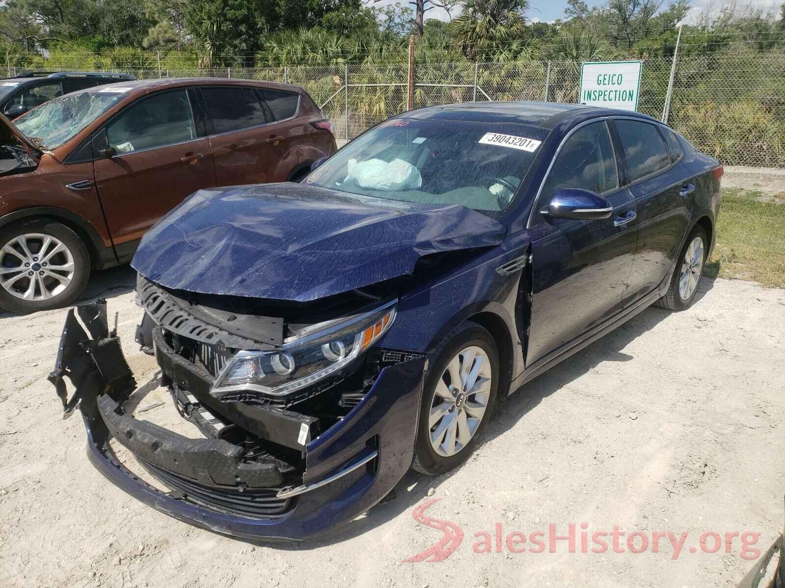 5XXGU4L32GG031064 2016 KIA OPTIMA