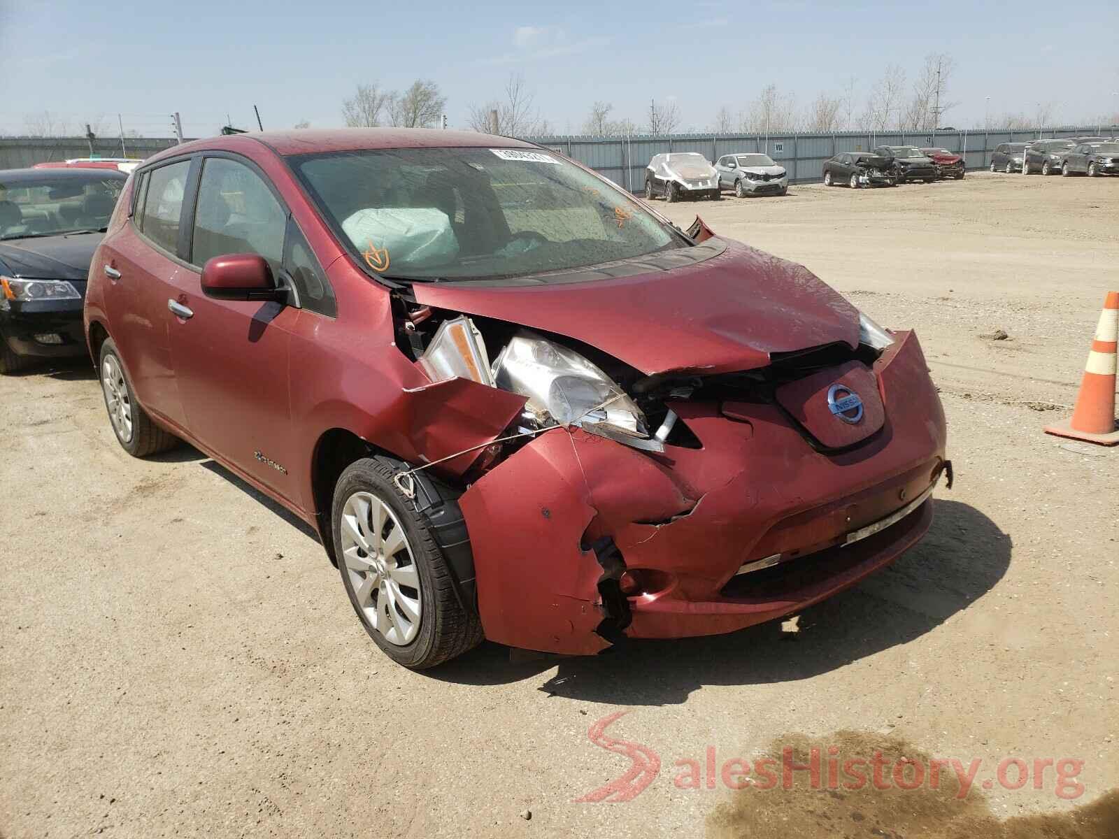 1N4AZ0CP7FC308346 2015 NISSAN LEAF