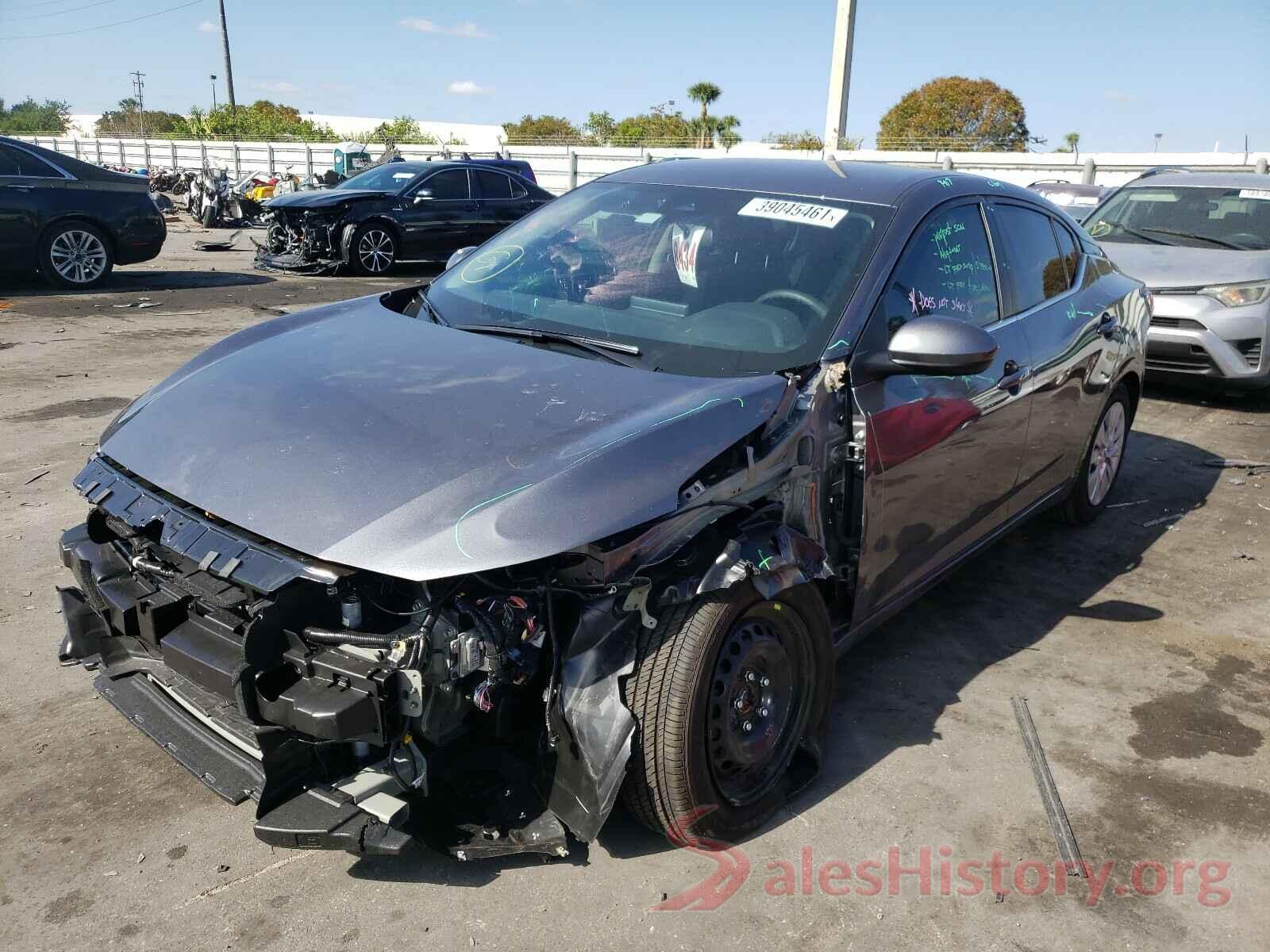 3N1AB8BV8LY312666 2020 NISSAN SENTRA