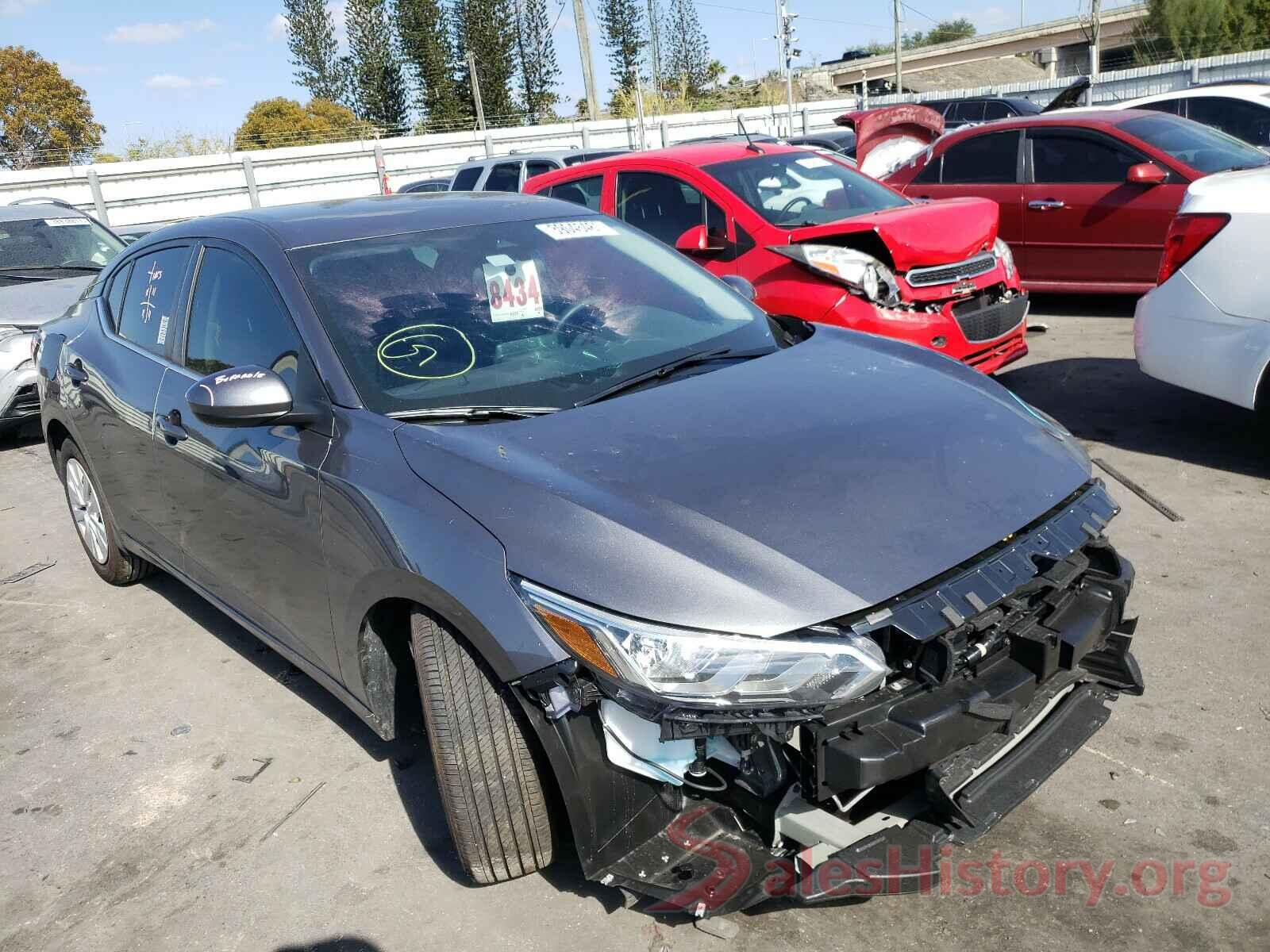 3N1AB8BV8LY312666 2020 NISSAN SENTRA