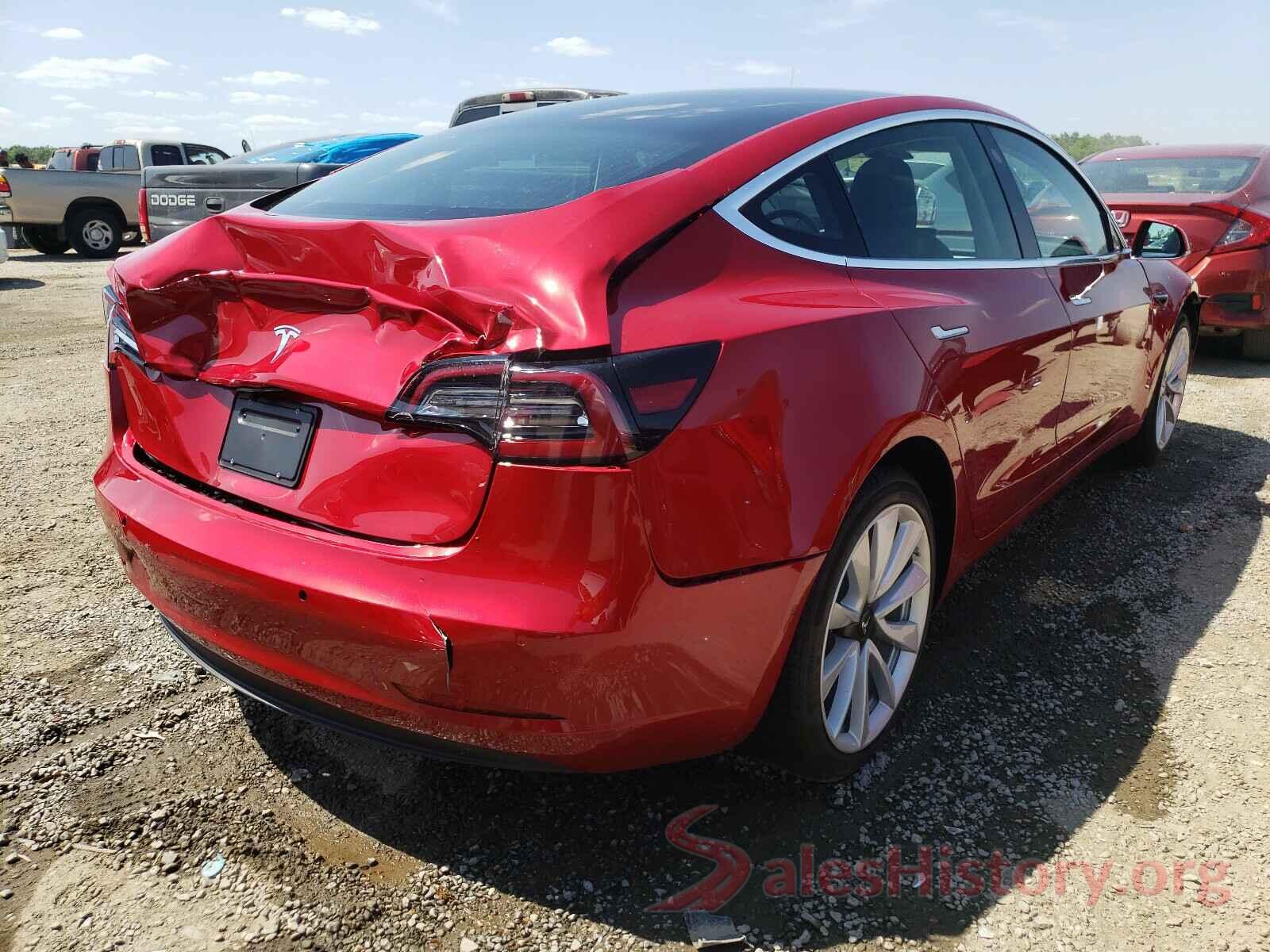 5YJ3E1EA8LF718309 2020 TESLA MODEL 3