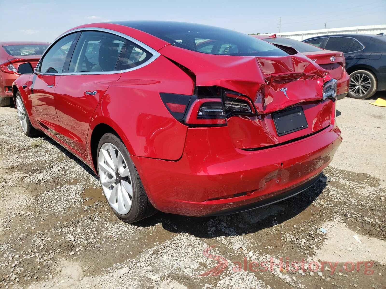 5YJ3E1EA8LF718309 2020 TESLA MODEL 3