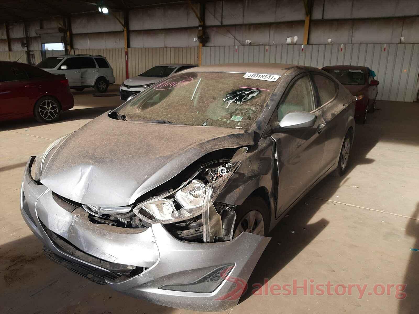 5NPDH4AEXGH678408 2016 HYUNDAI ELANTRA