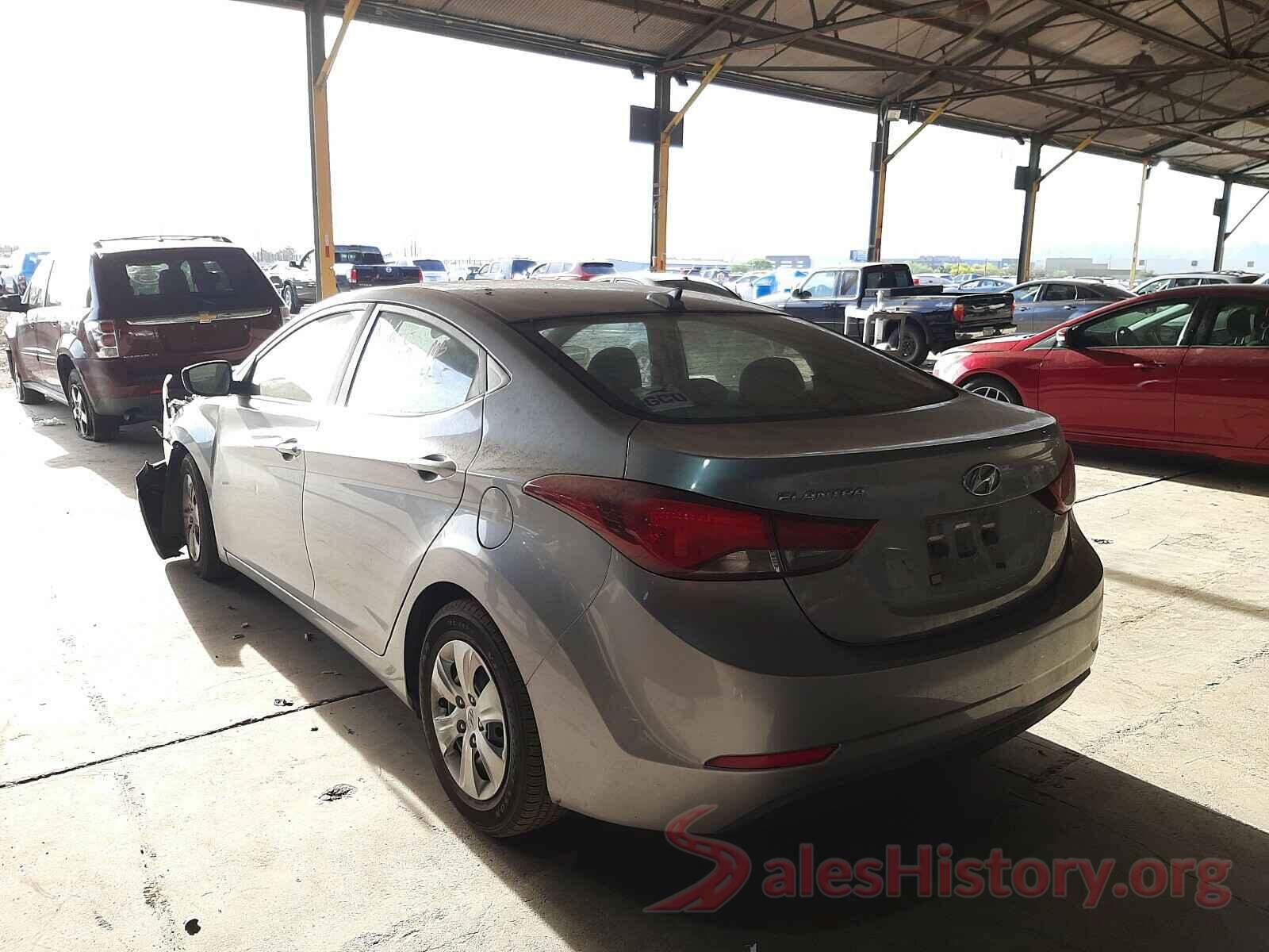 5NPDH4AEXGH678408 2016 HYUNDAI ELANTRA