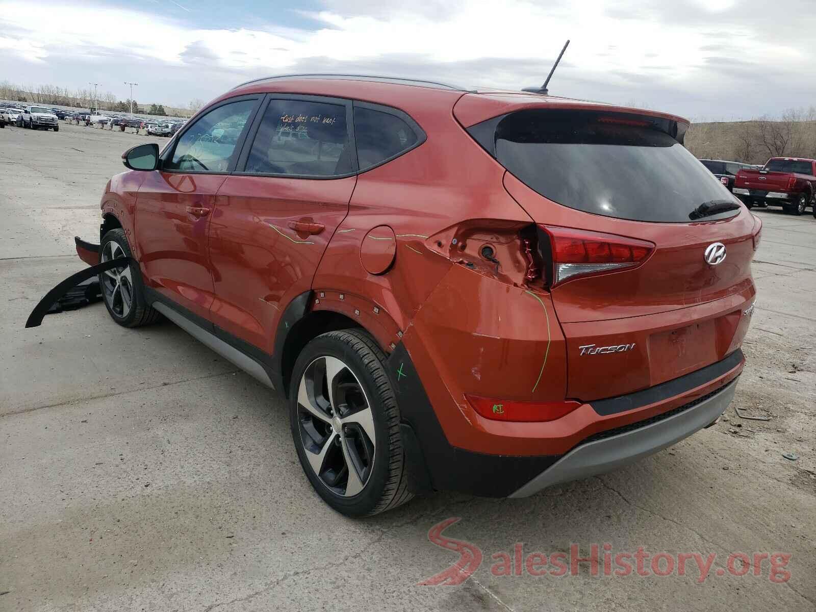 KM8J3CA23HU363793 2017 HYUNDAI TUCSON