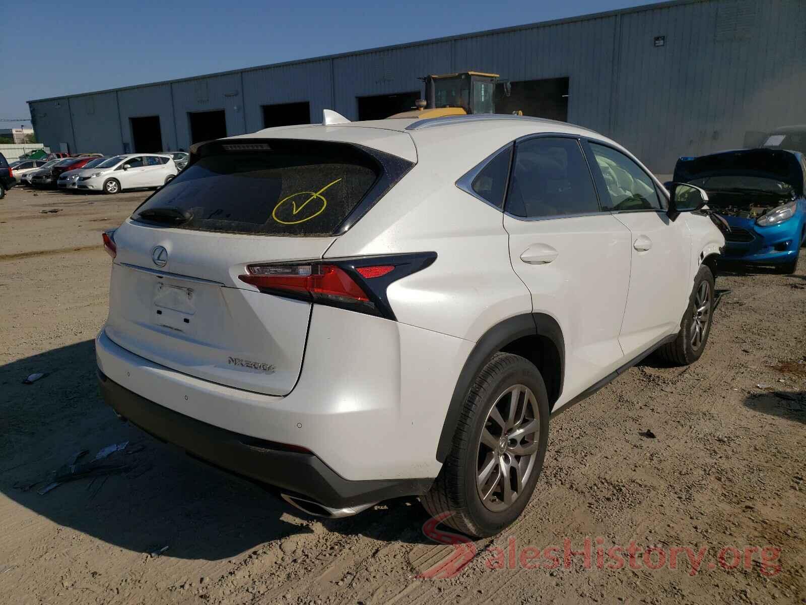 JTJYARBZ6G2025030 2016 LEXUS NX