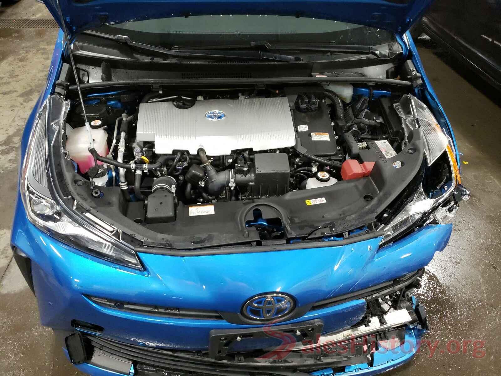 JTDKARFU7K3074568 2019 TOYOTA PRIUS