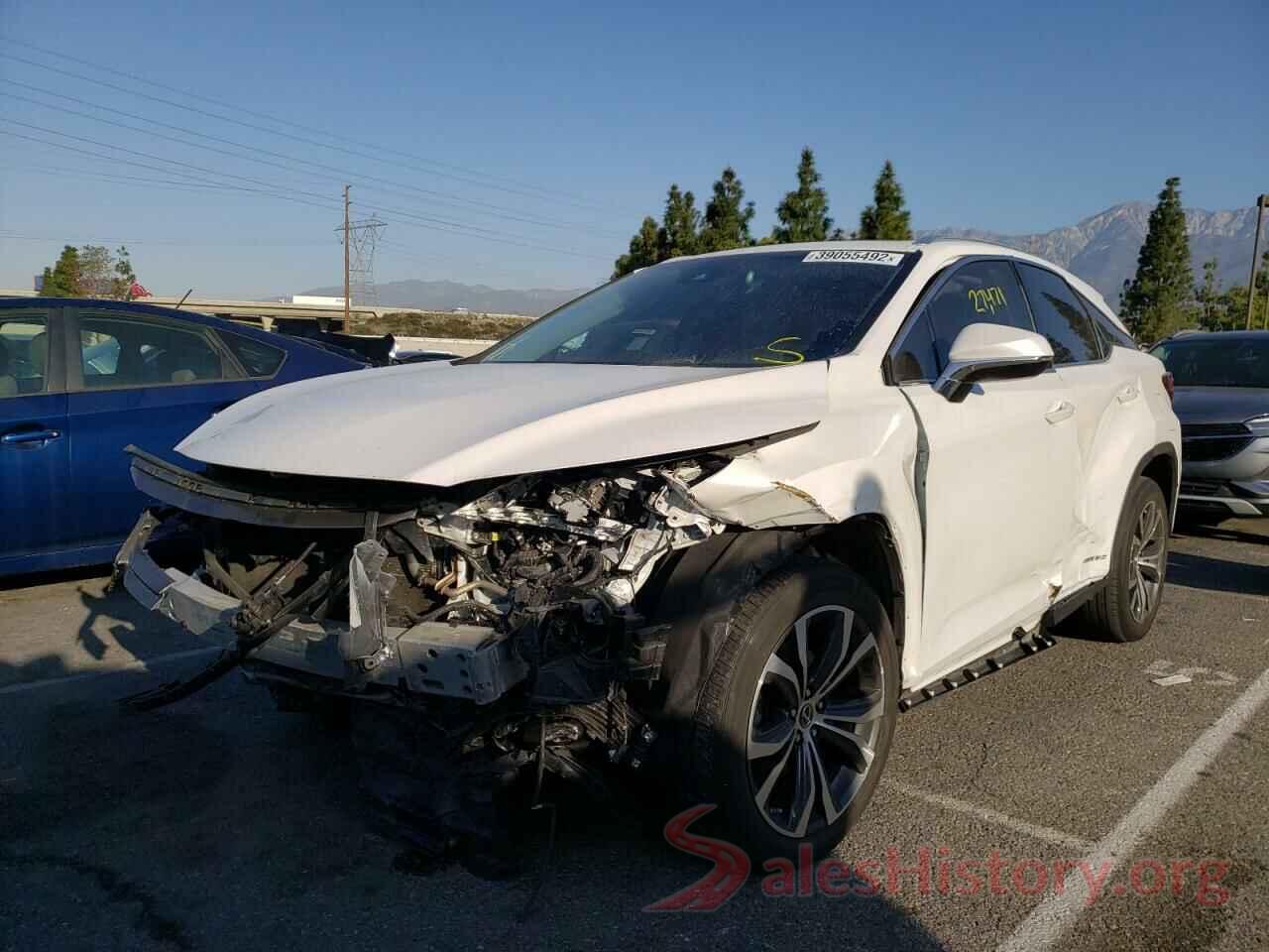 2T2BGMCA5JC029108 2018 LEXUS RX450