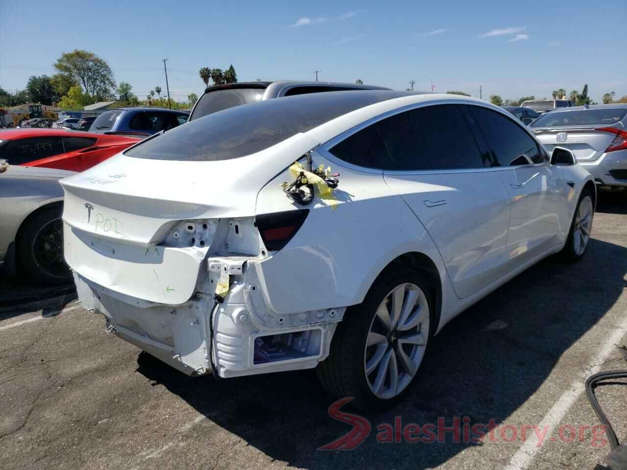 5YJ3E1EA7KF317834 2019 TESLA MODEL 3