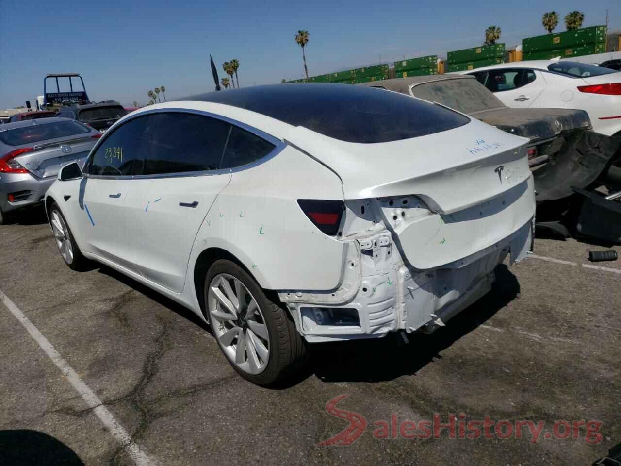 5YJ3E1EA7KF317834 2019 TESLA MODEL 3