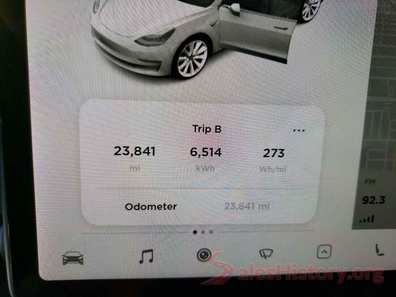 5YJ3E1EA7KF317834 2019 TESLA MODEL 3