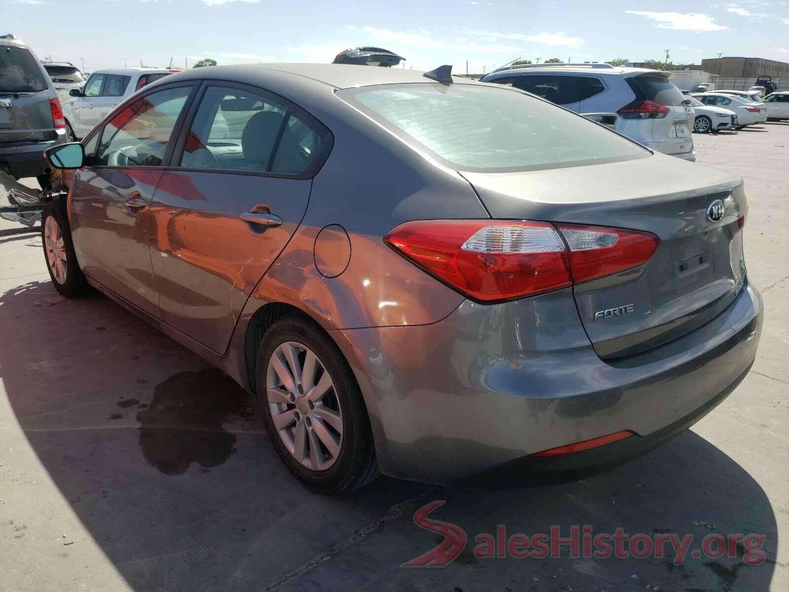 KNAFX4A60G5563270 2016 KIA FORTE