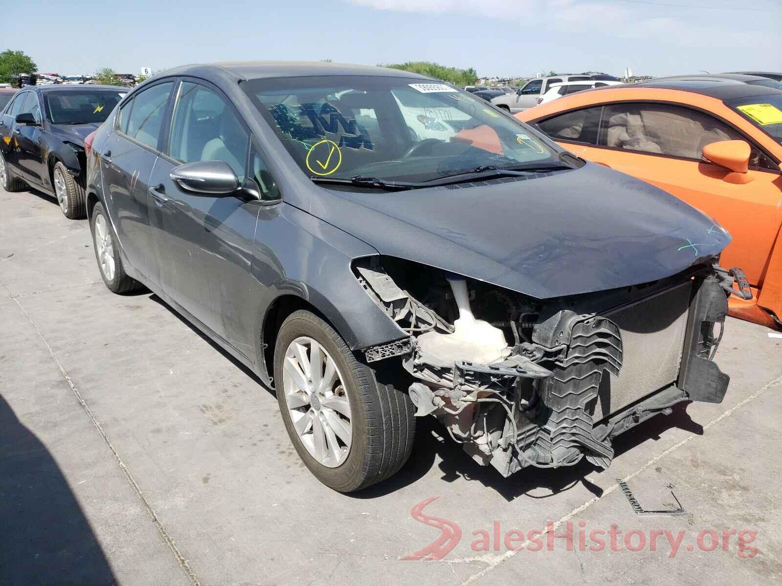 KNAFX4A60G5563270 2016 KIA FORTE