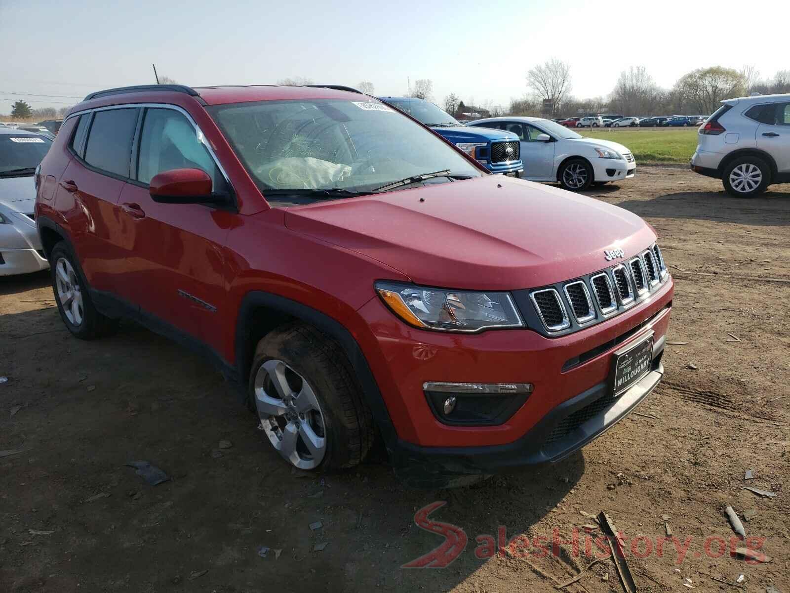 3C4NJDBB1HT620606 2017 JEEP COMPASS