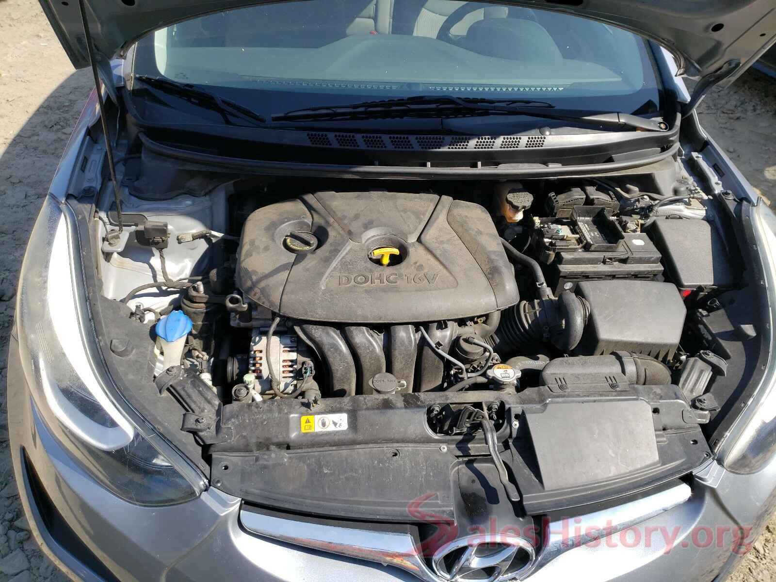 5NPDH4AE9GH670901 2016 HYUNDAI ELANTRA