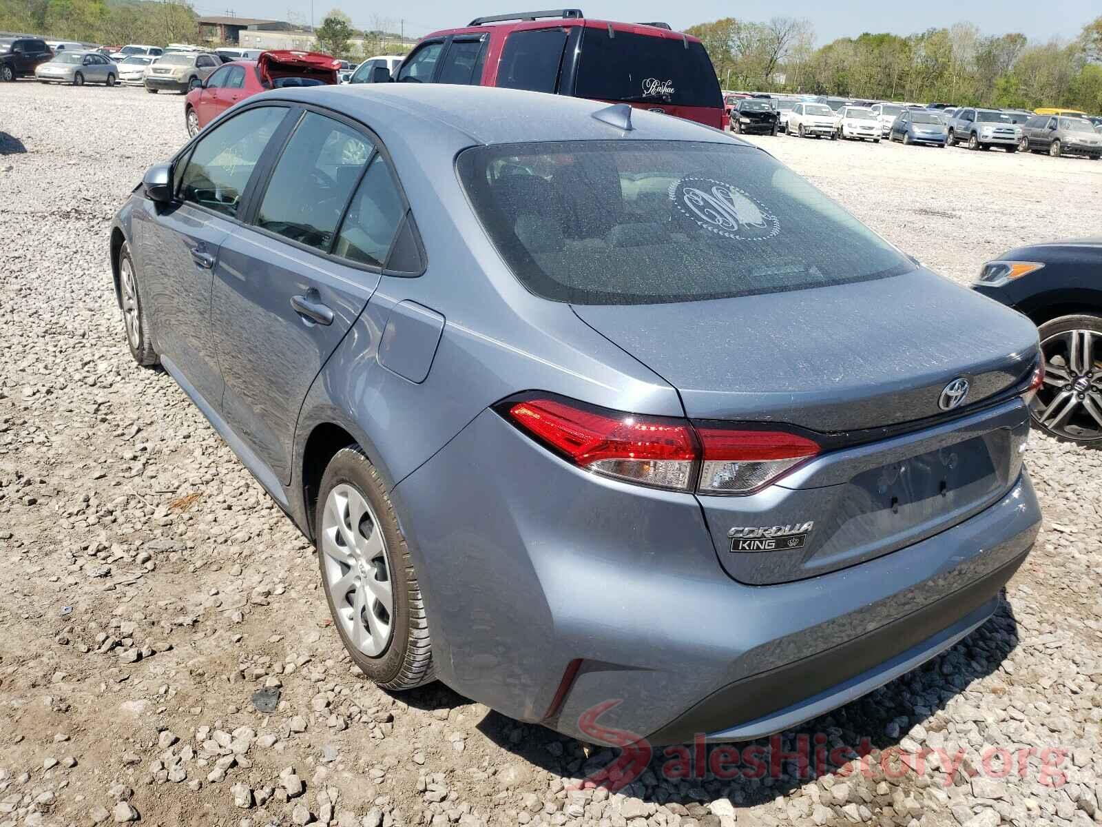 5YFEPRAE7LP137043 2020 TOYOTA COROLLA