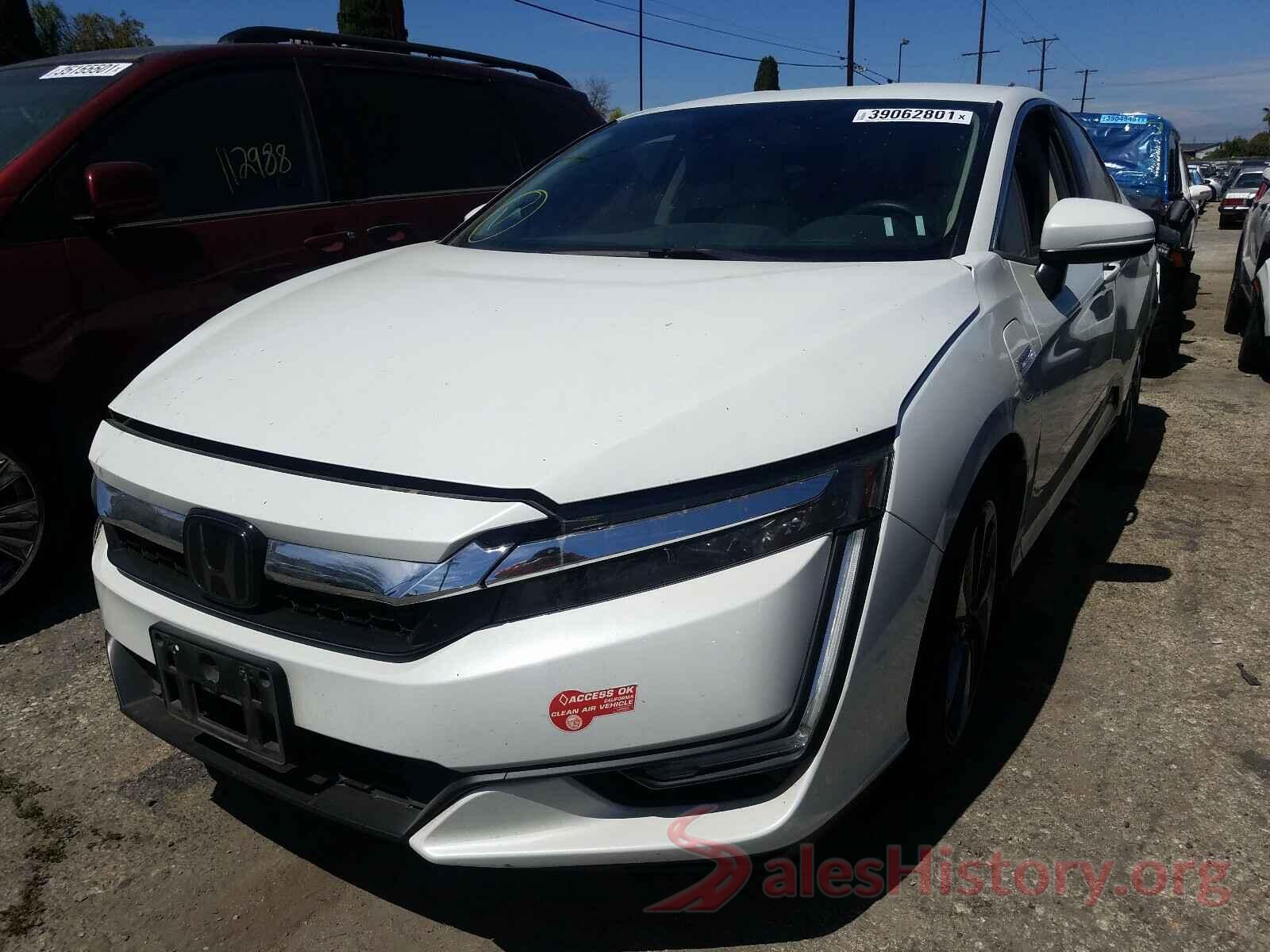 JHMZC5F18JC018188 2018 HONDA CLARITY