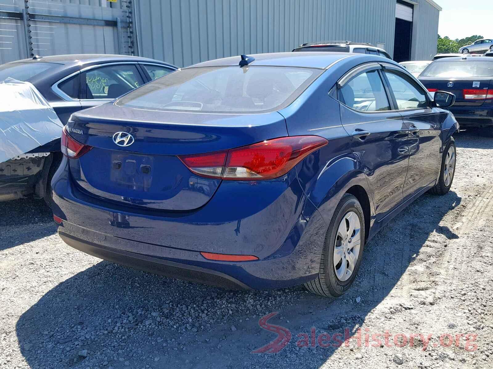 5NPDH4AE7GH760628 2016 HYUNDAI ELANTRA