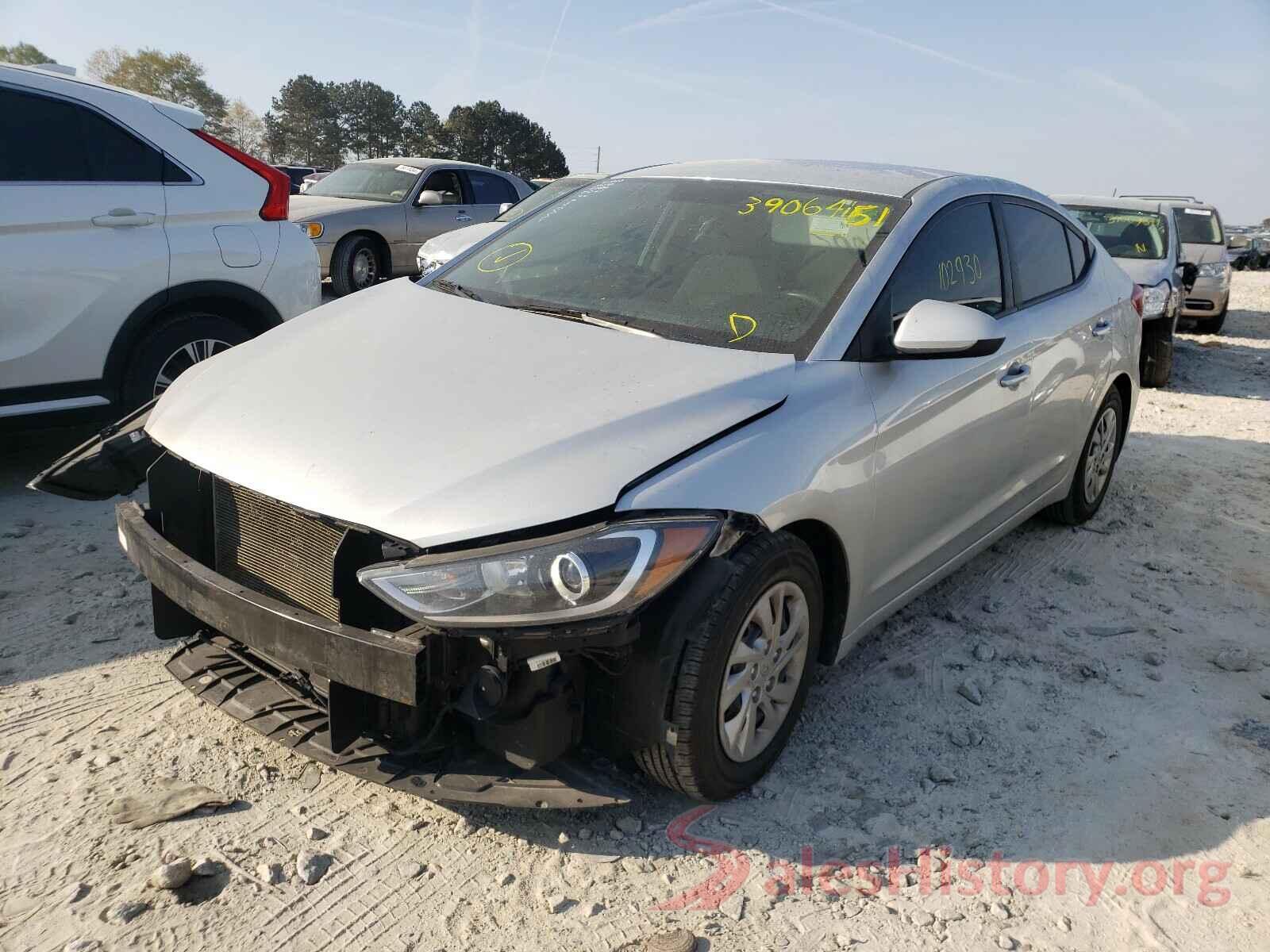 5NPD74LF0HH161838 2017 HYUNDAI ELANTRA