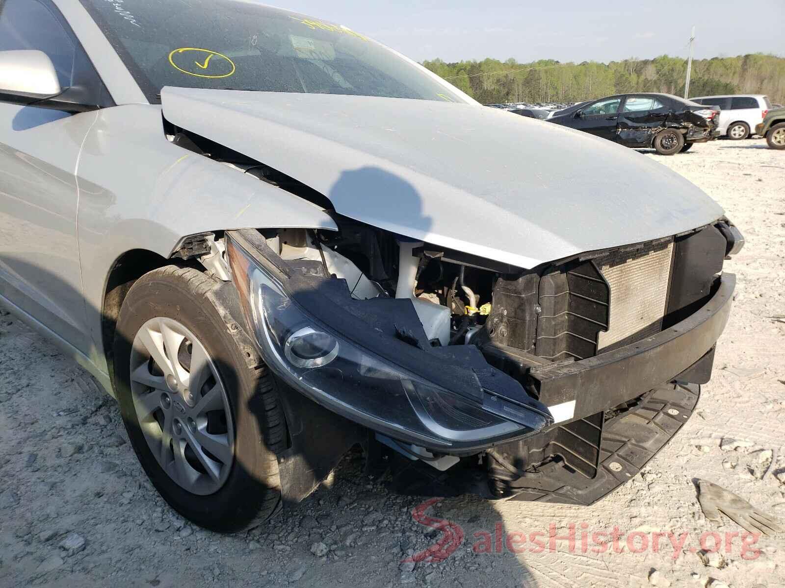 5NPD74LF0HH161838 2017 HYUNDAI ELANTRA