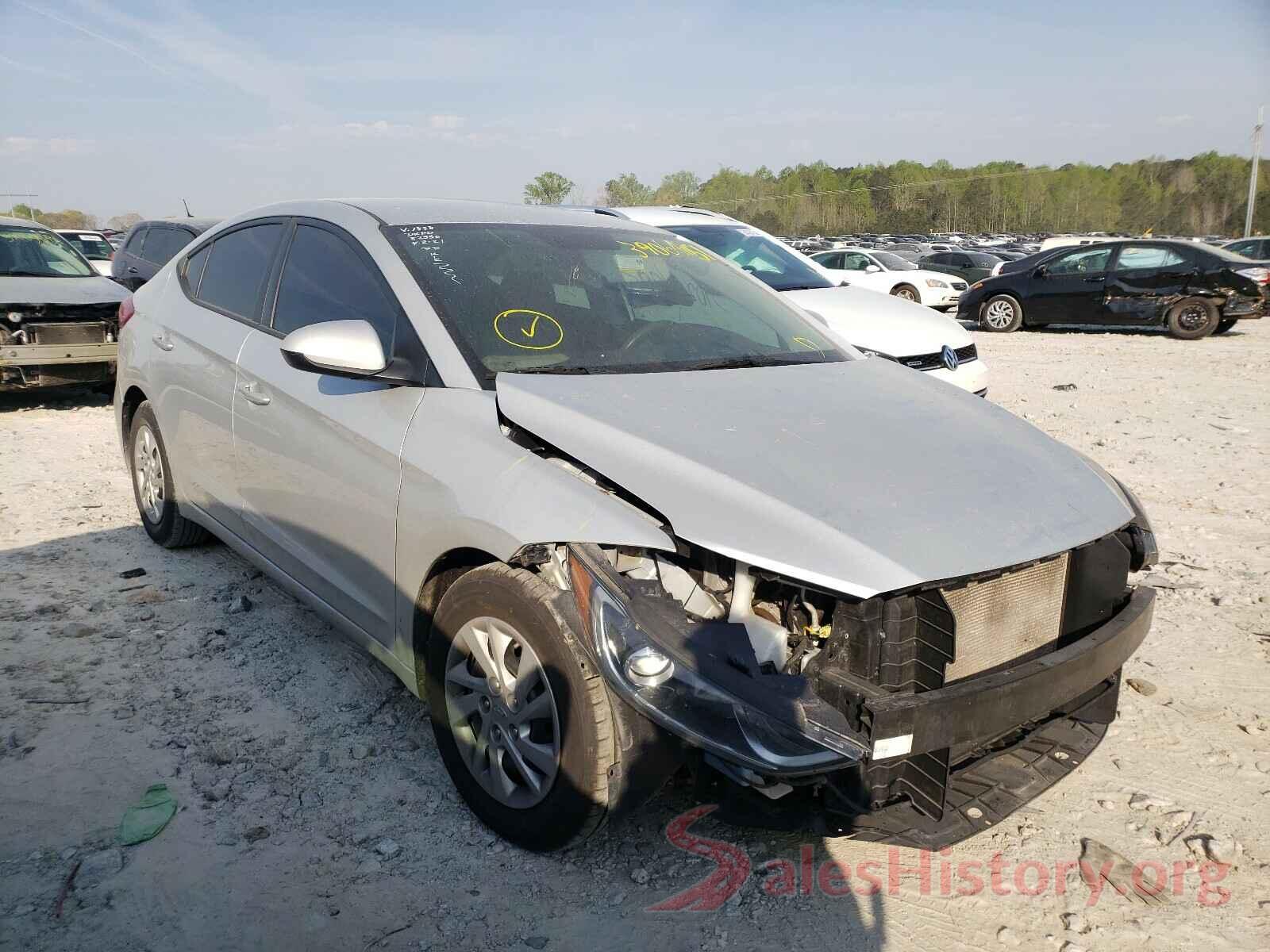 5NPD74LF0HH161838 2017 HYUNDAI ELANTRA