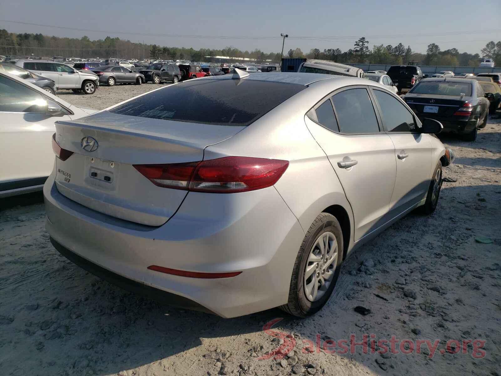 5NPD74LF0HH161838 2017 HYUNDAI ELANTRA