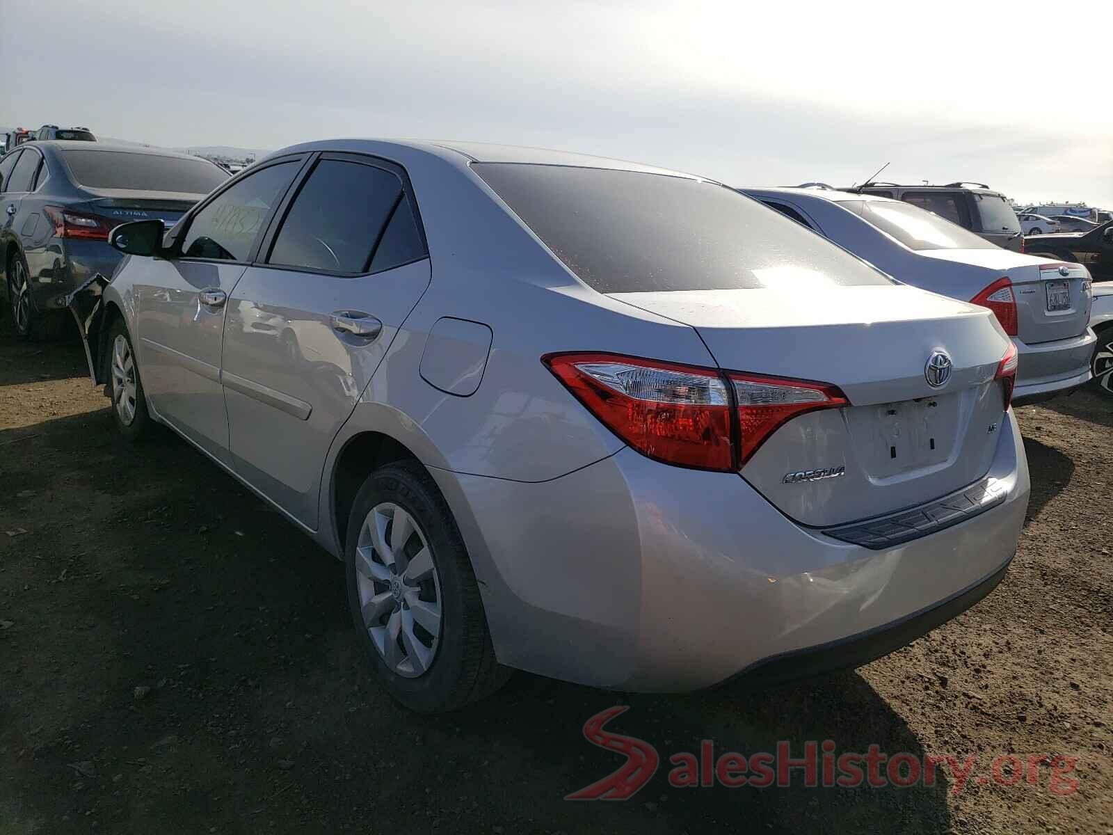 2T1BURHE1GC726273 2016 TOYOTA COROLLA