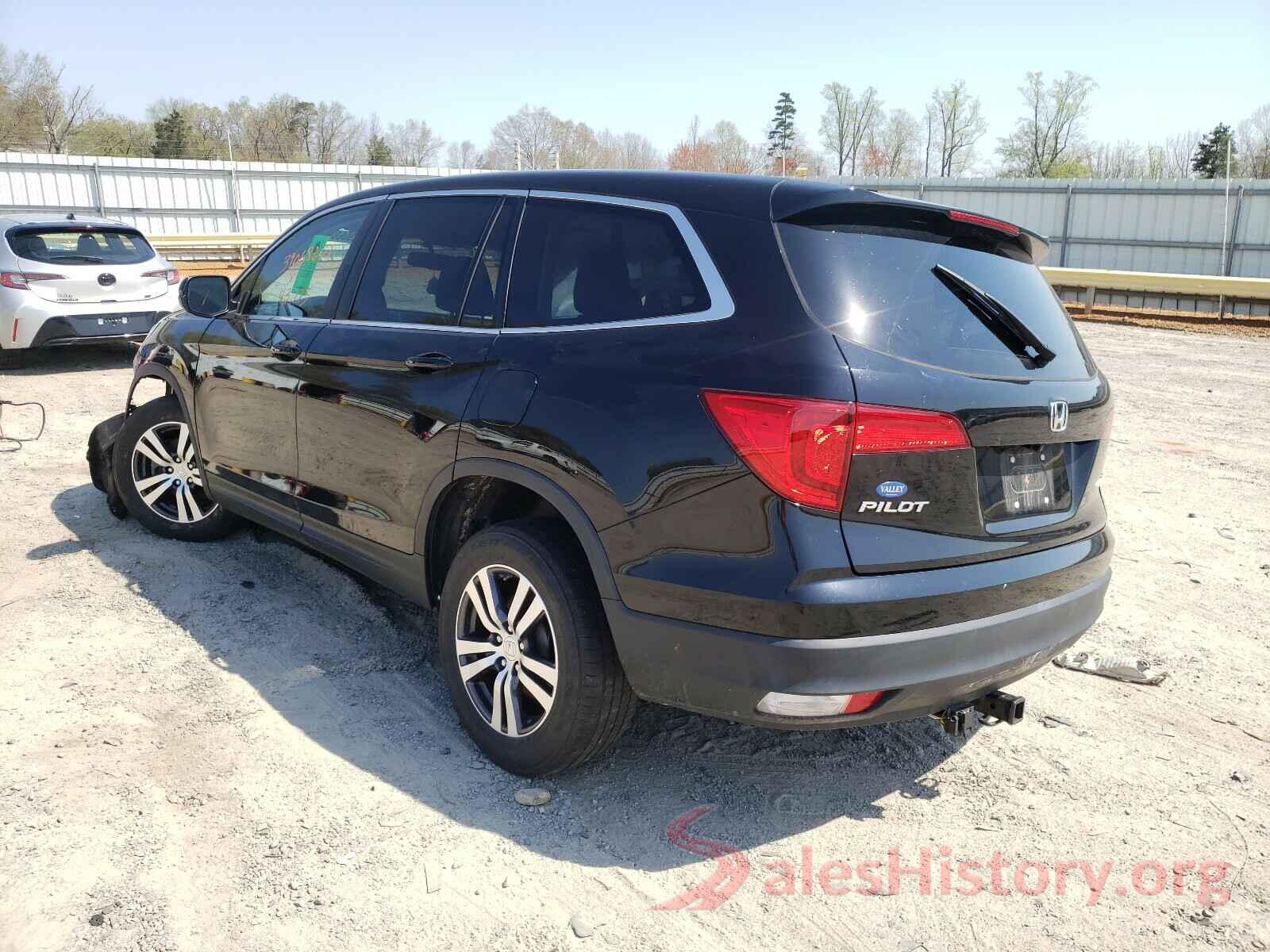 5FNYF6H76HB075191 2017 HONDA PILOT