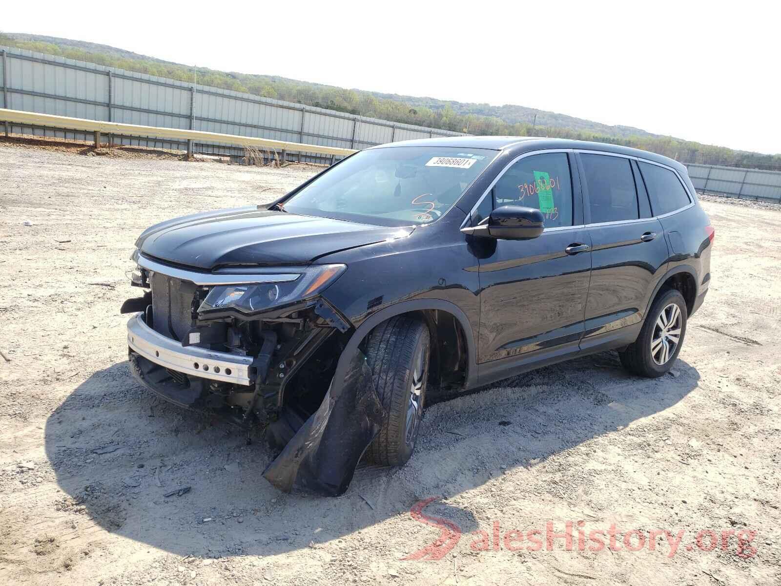 5FNYF6H76HB075191 2017 HONDA PILOT