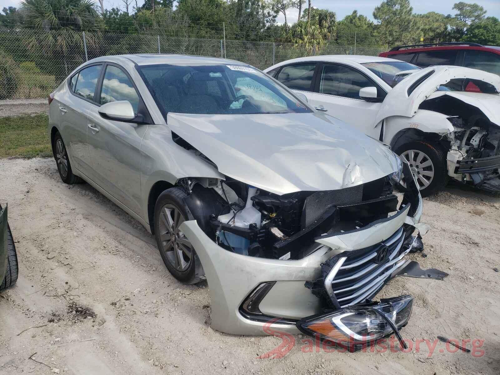 5NPD84LF5JH306391 2018 HYUNDAI ELANTRA