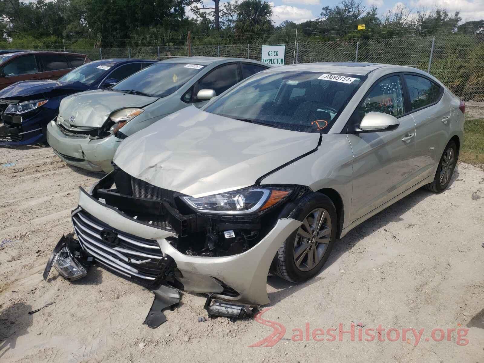 5NPD84LF5JH306391 2018 HYUNDAI ELANTRA