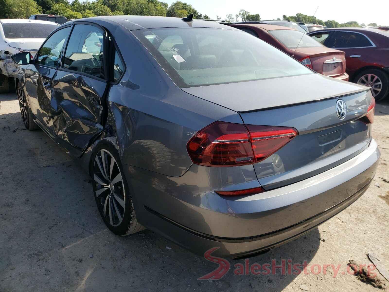 1VWJM7A39JC036907 2018 VOLKSWAGEN PASSAT