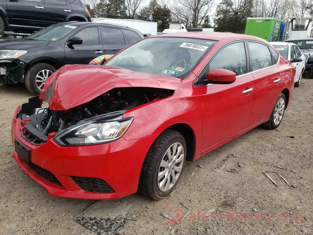 3N1AB7AP0GL677150 2016 NISSAN SENTRA