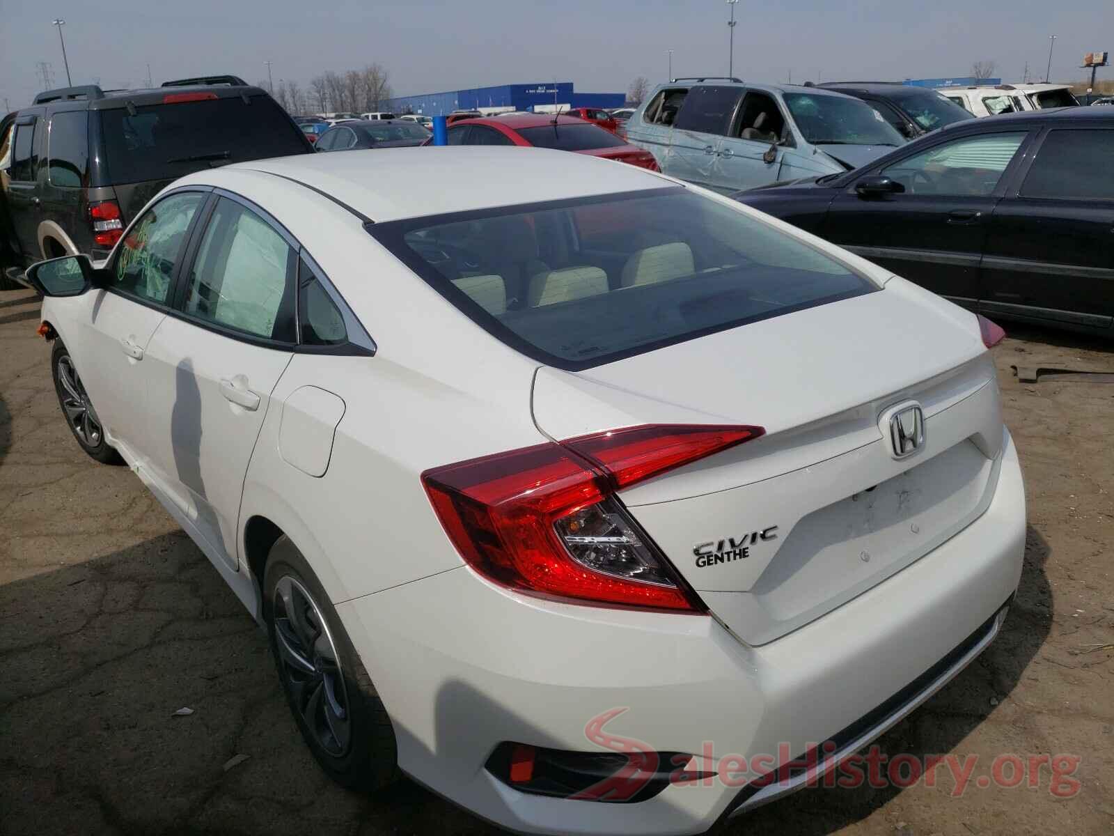 2HGFC2F61KH504663 2019 HONDA CIVIC