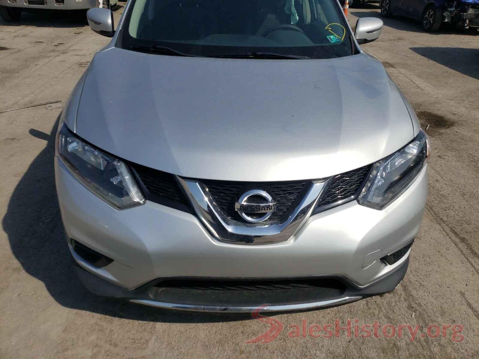 KNMAT2MV3GP710301 2016 NISSAN ROGUE