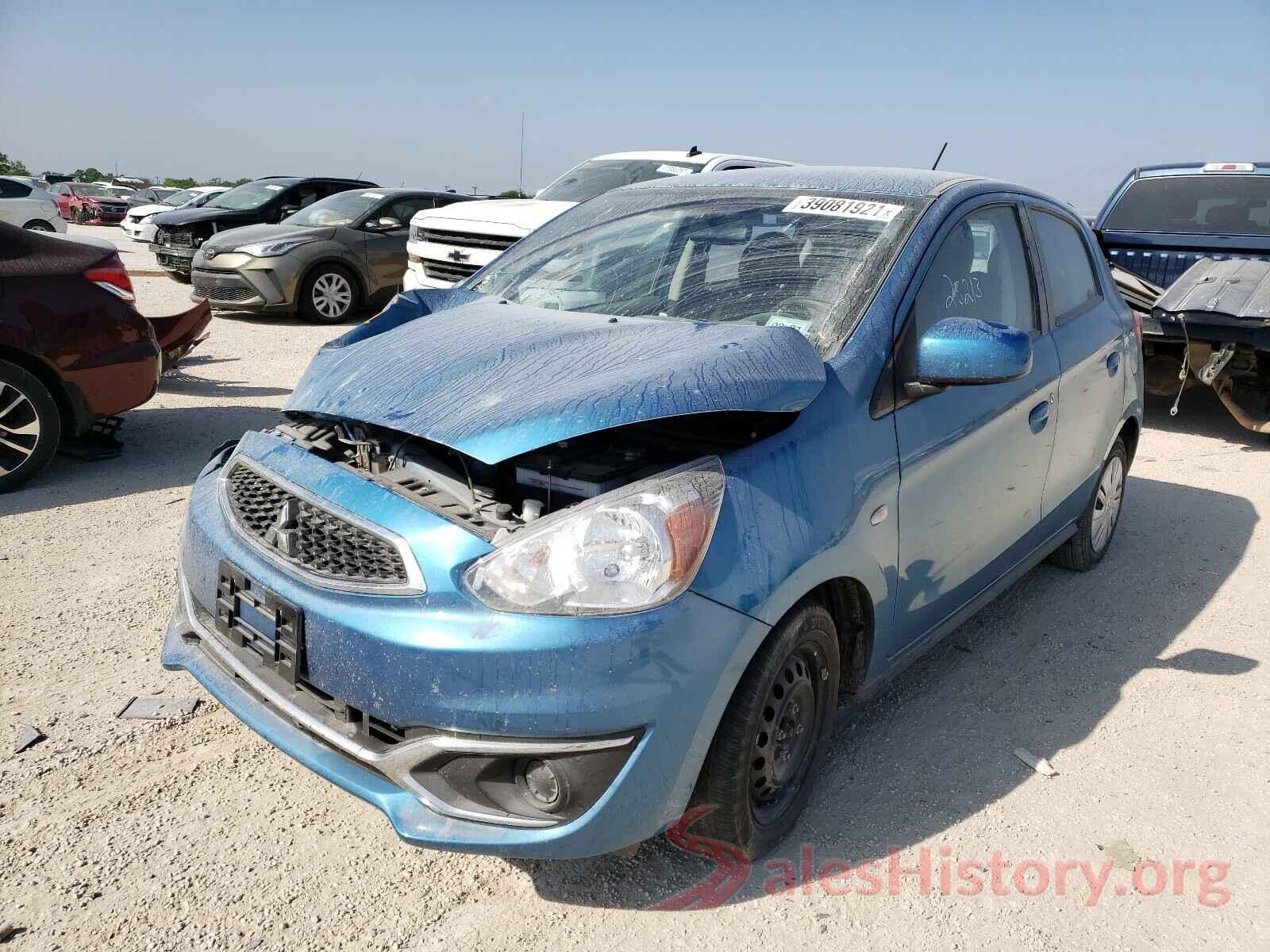 ML32A3HJXKH015732 2019 MITSUBISHI MIRAGE